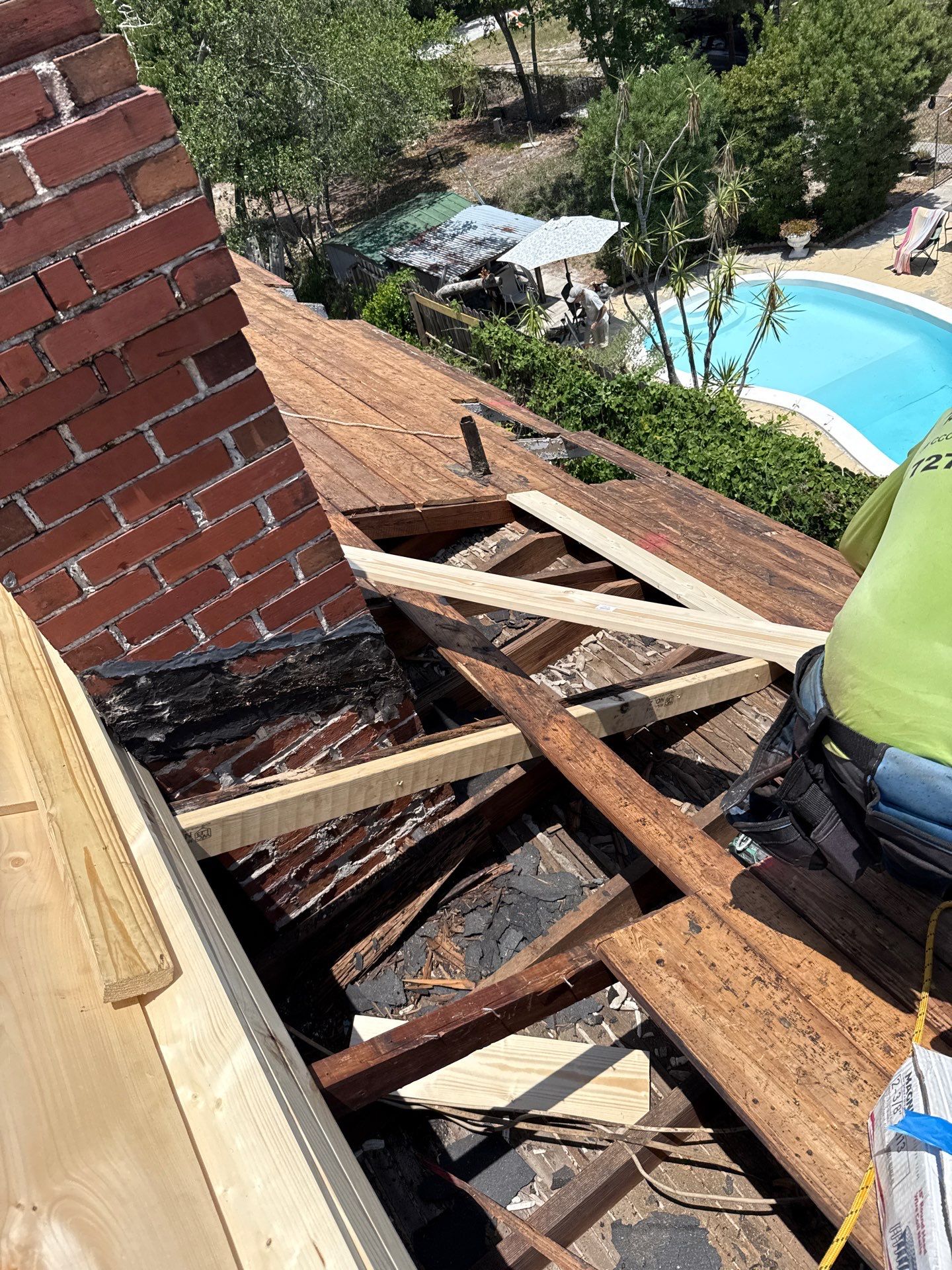Project in St. Petersburg by Mitchell Roofing Company LLC