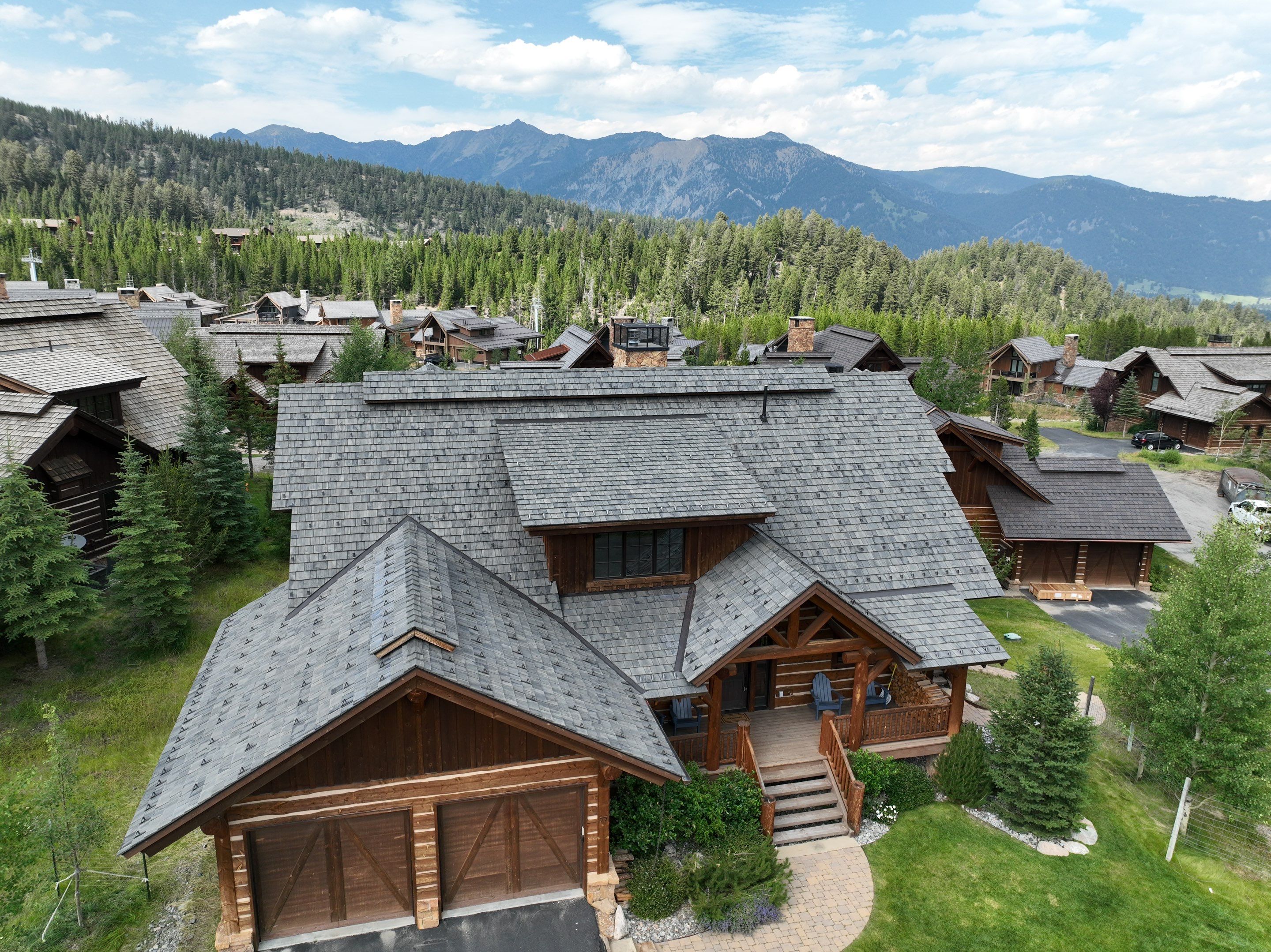 Brava Shake - Canyon Gray  by Montana Roofing Solutions