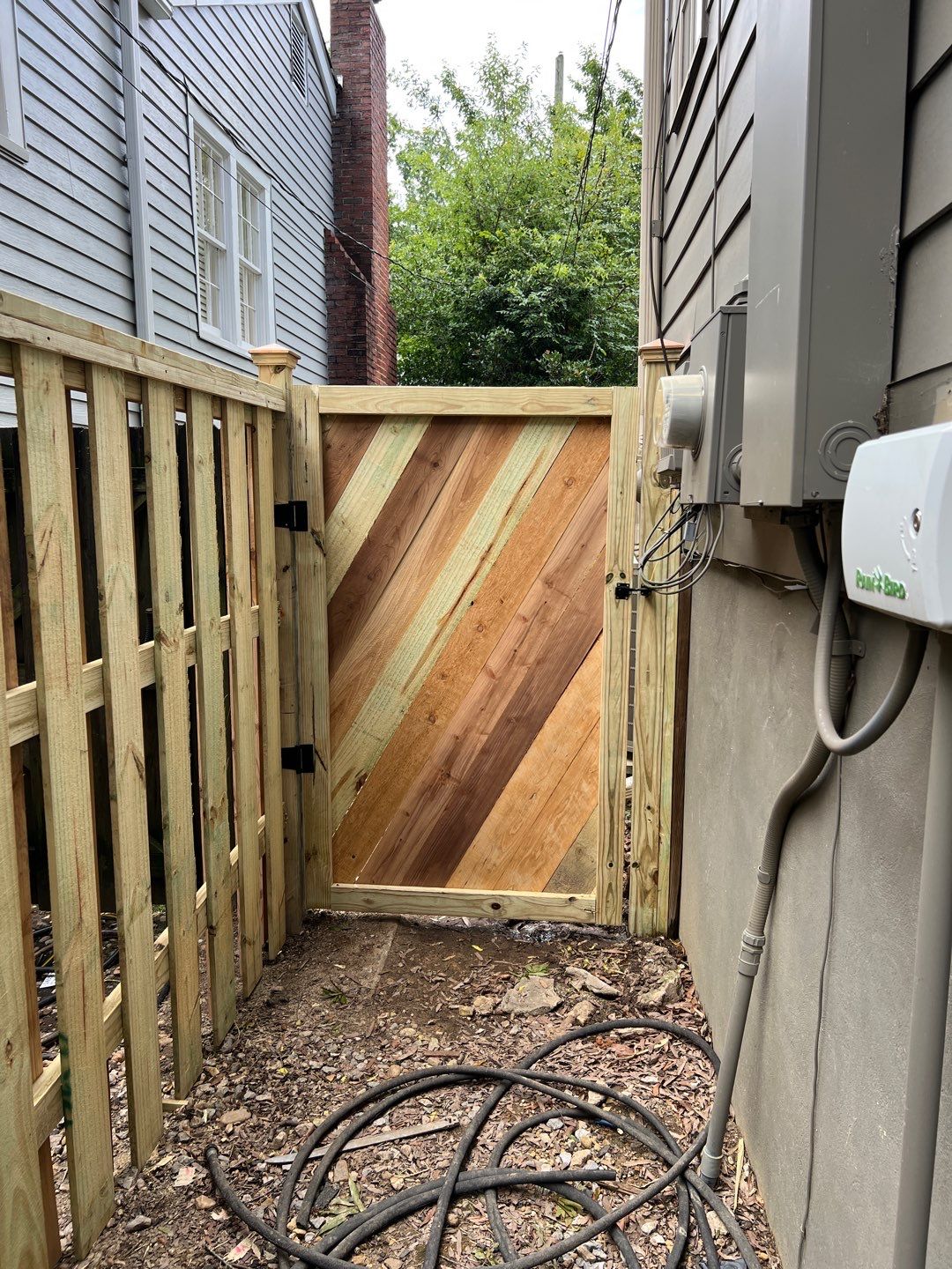 Melrose - Fence by Pillar and Pine