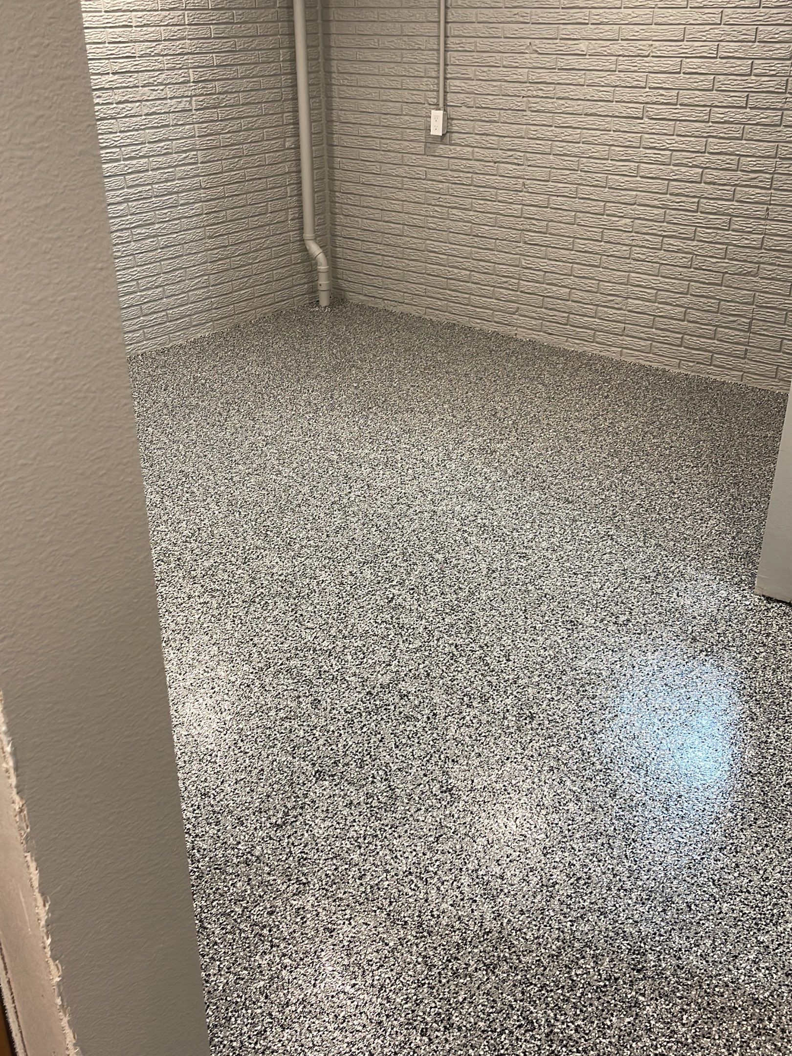 Basement Upgrade! by Revival Concrete Coatings