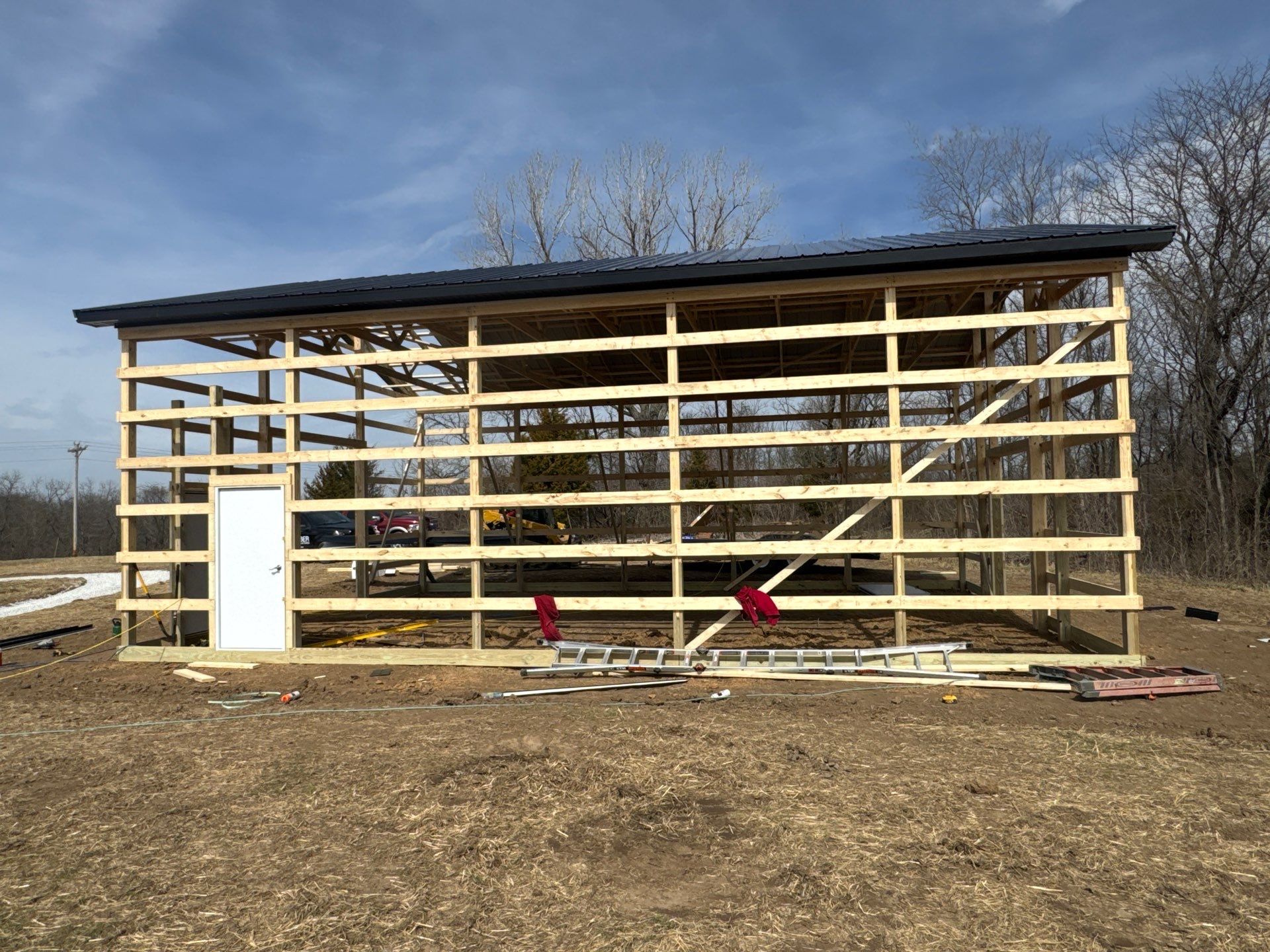 Austerman Shop Project by Graber Custom Structures