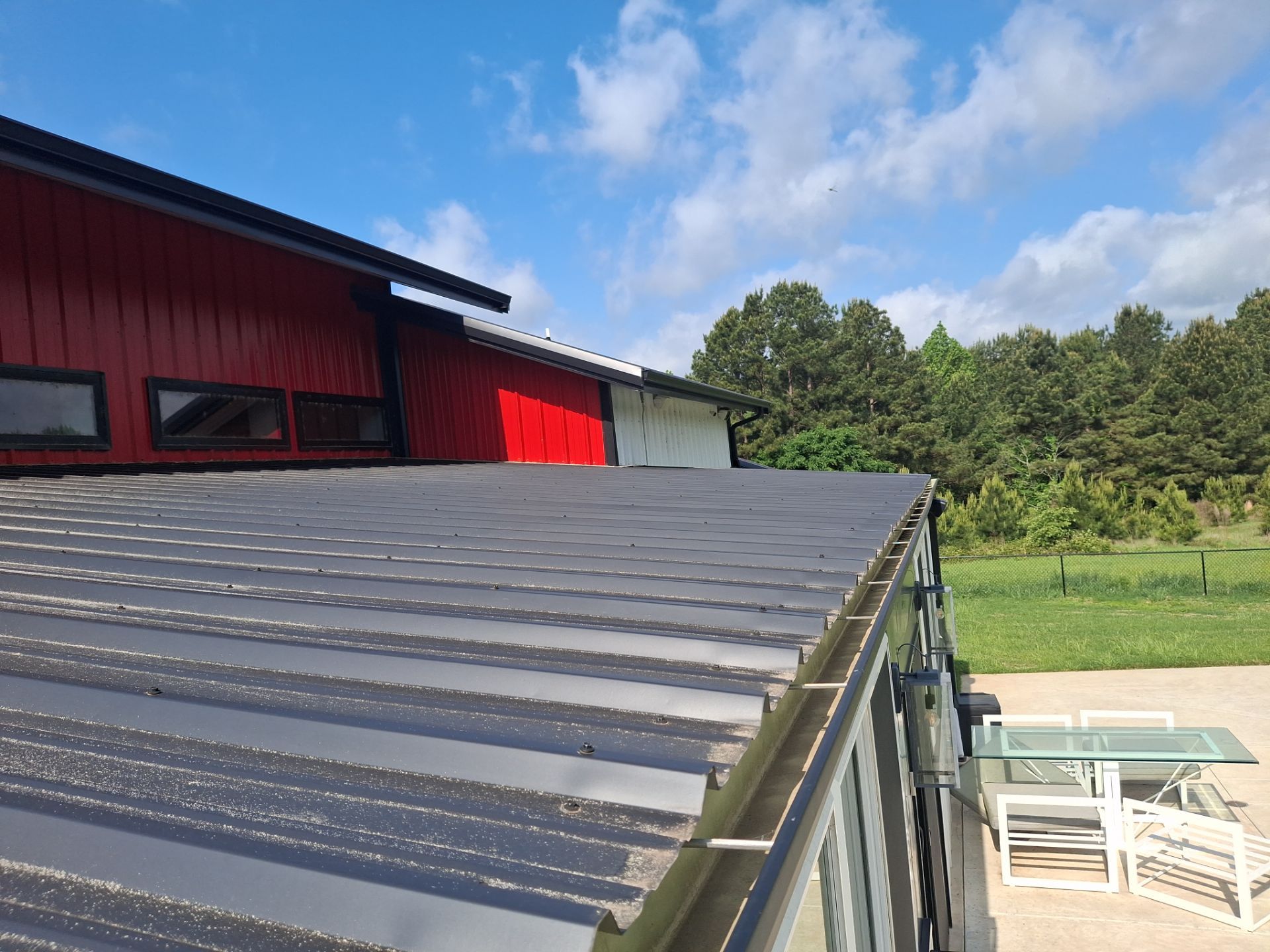 A Fresh Sunroom Roof in Flint, TX! by Quality Coats Painting