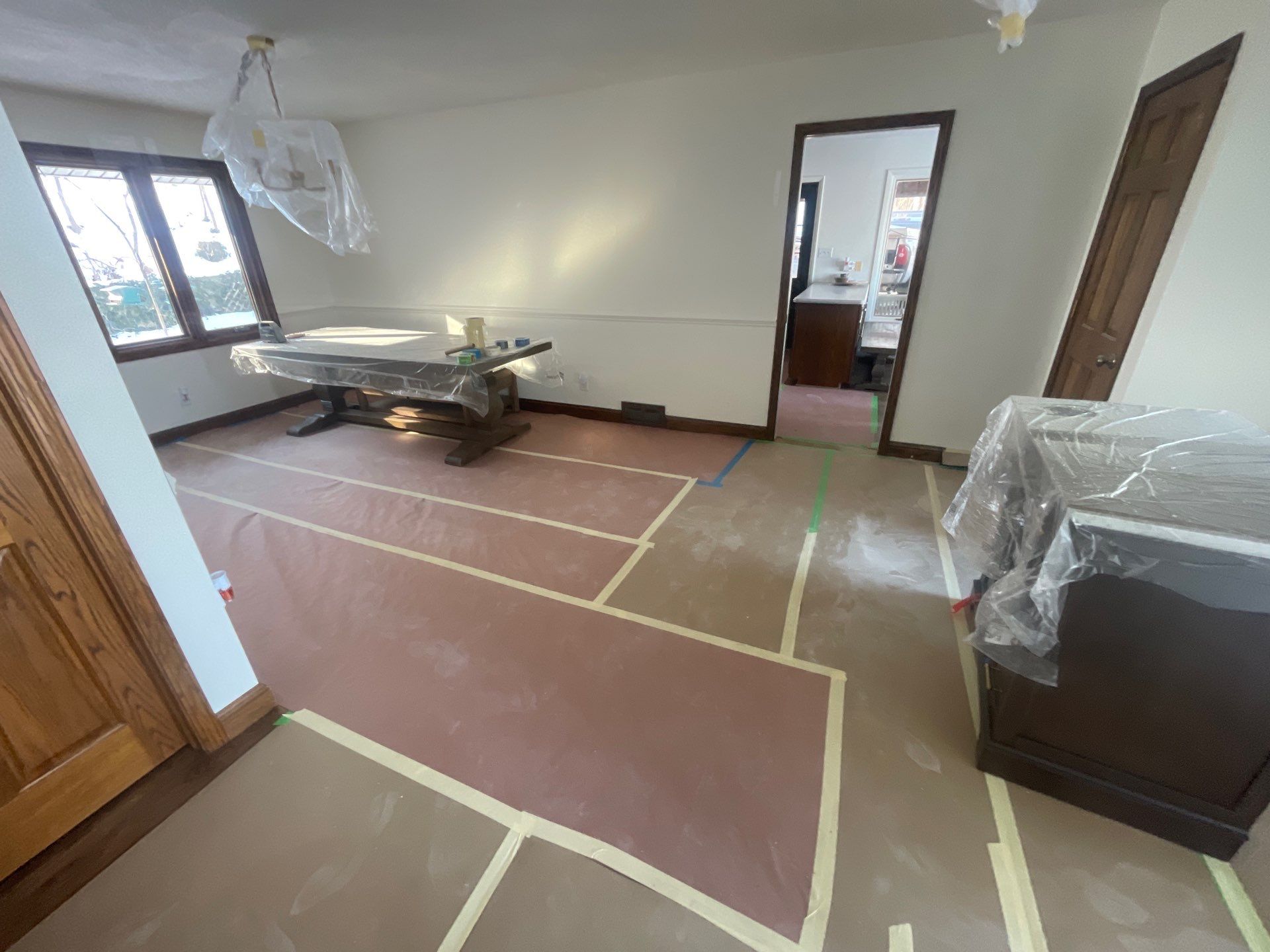 Project in Whitewater by Duncan Painting And Wallcovering