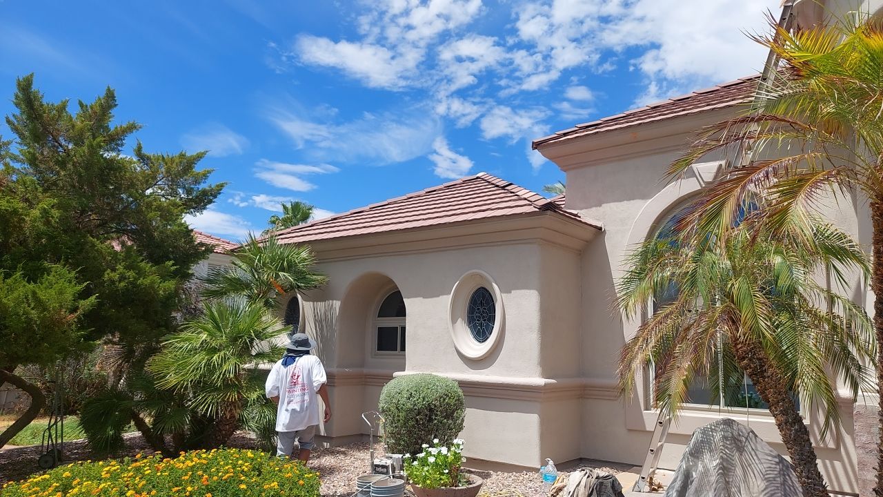 Exterior Paint Job in Mesa by Crash of Rhinos Painting & Garage Floors