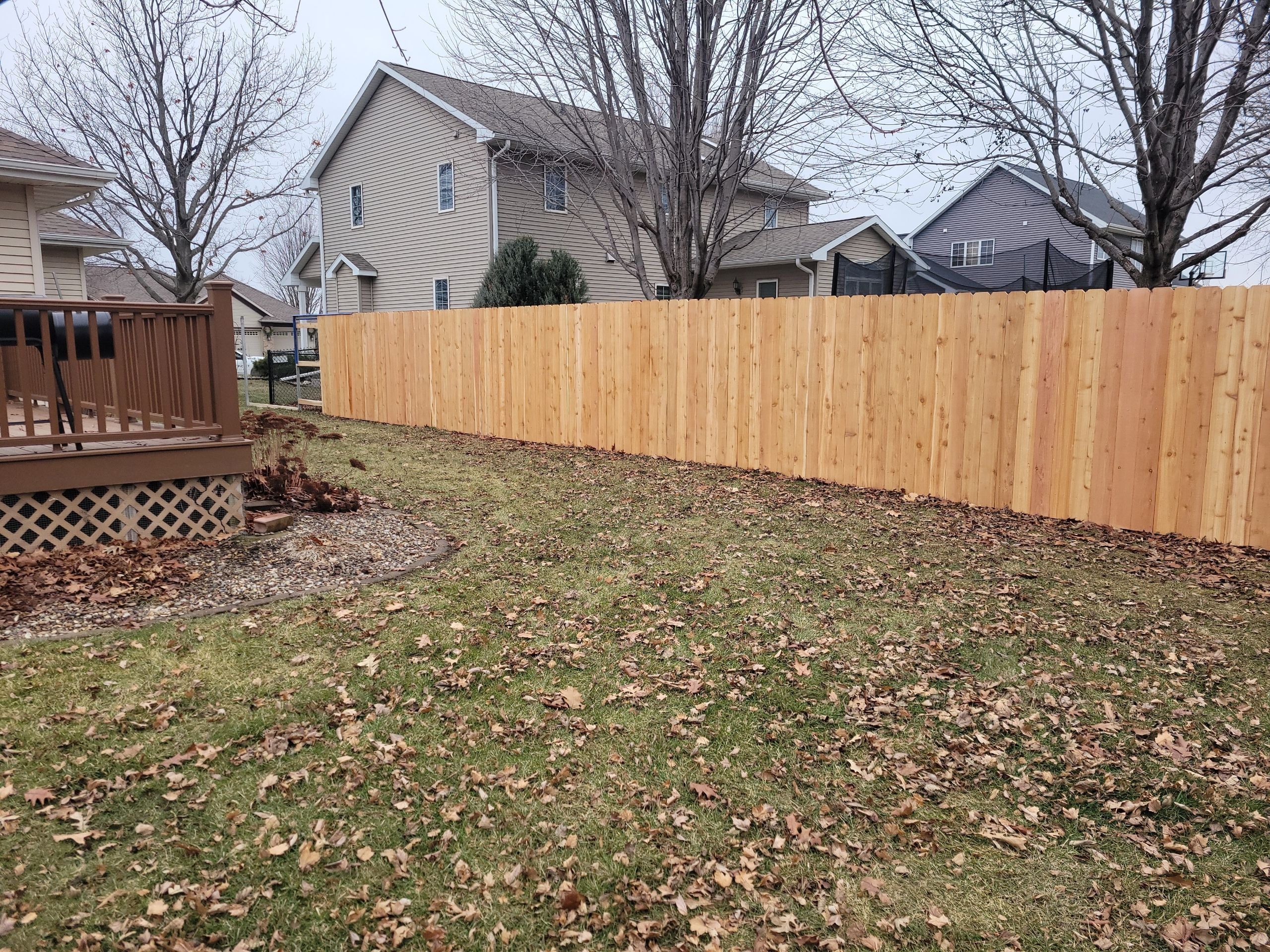 Project in Cedar Falls by Perfect Picket Fence and Stain