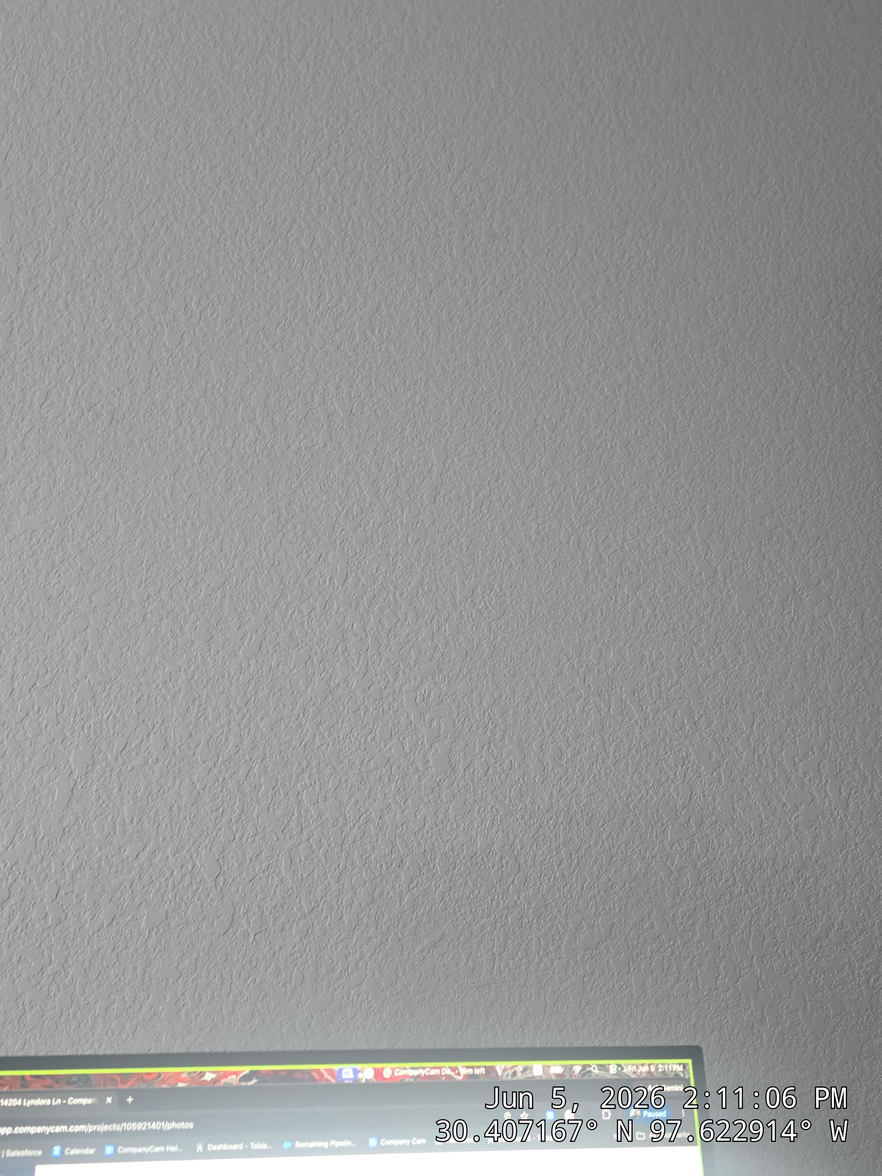 Residential Drywall Repair and Paint Maintenance in Pflugerville by CompanyCam Sales Demo