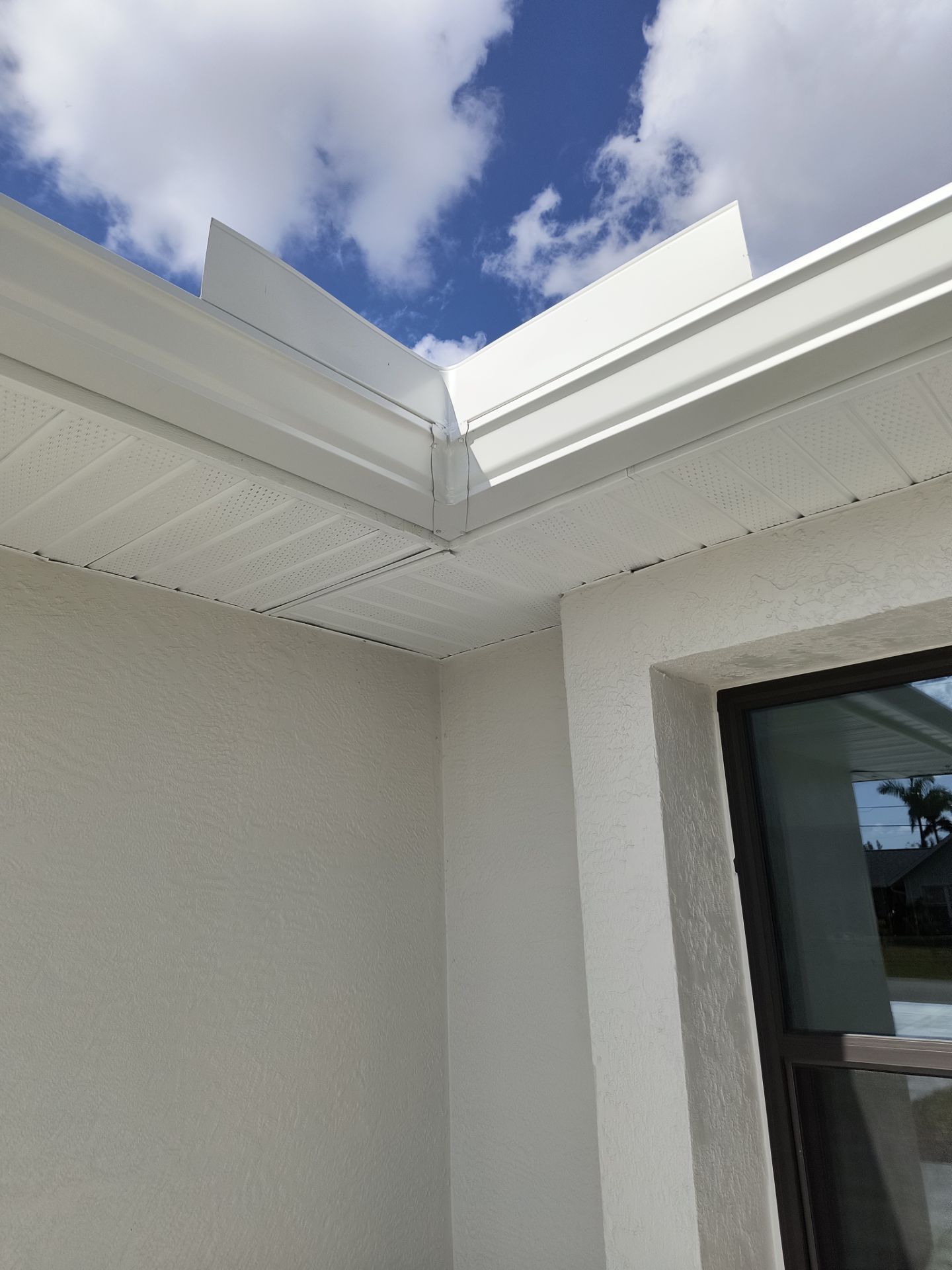 Residential Seamless Gutter Upgrade in Cape Coral FL by Gutter Professors