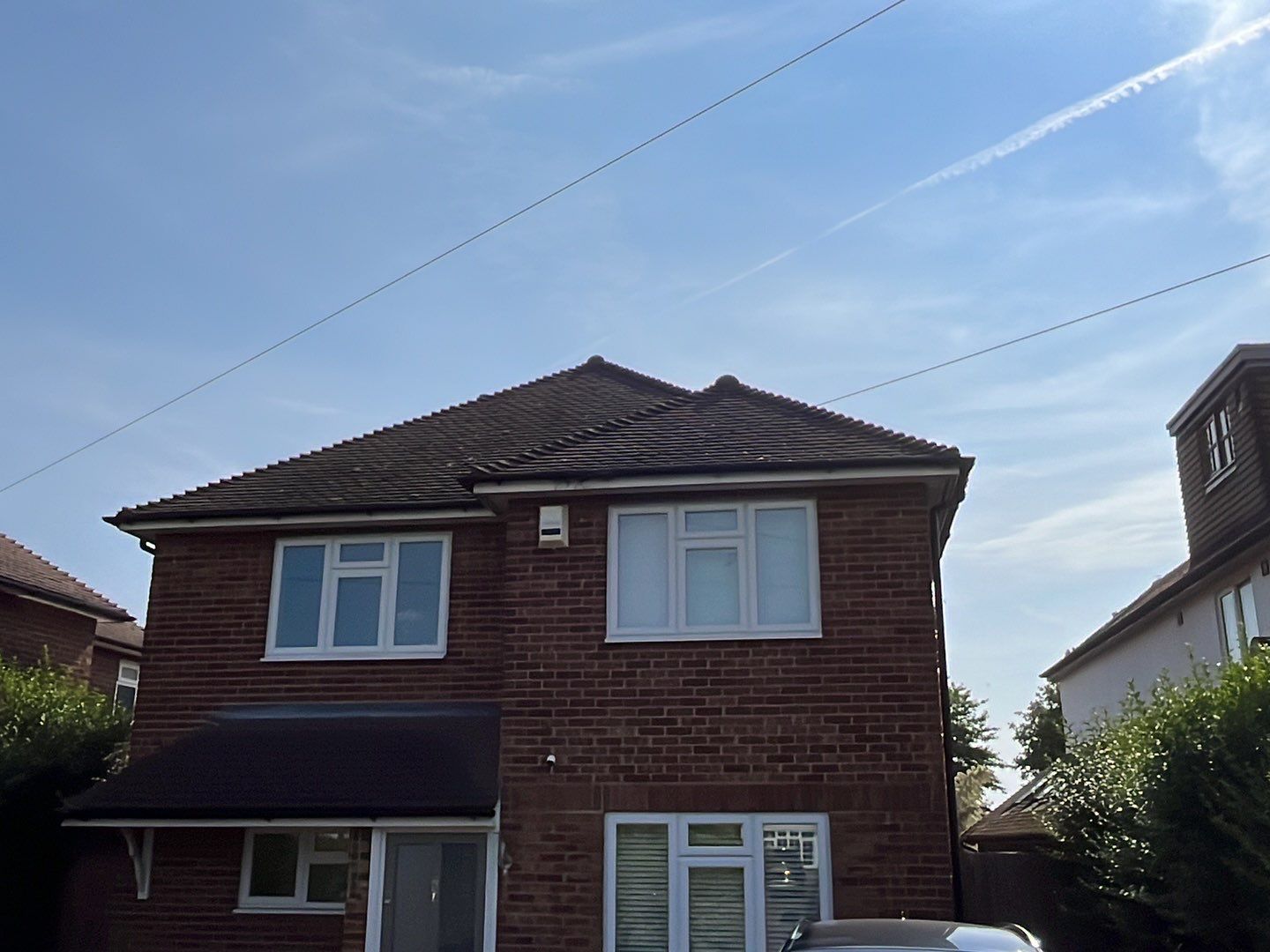 Roof Clean - Biocide Treatment using Mosmatic FSC and Biocide by Ges Exterior Cleaning ltd
