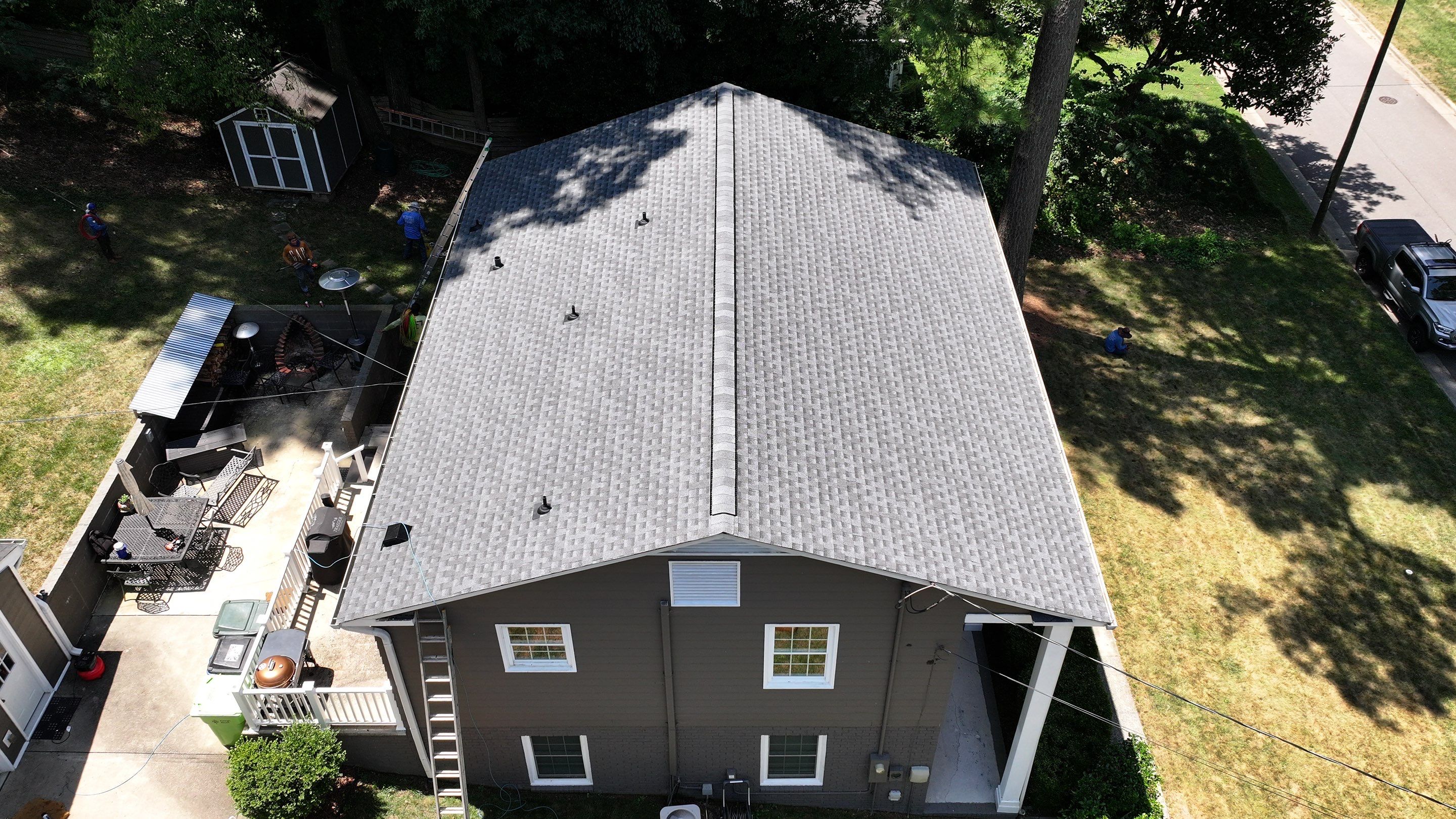 GAF Timberline HDZ Pewter Gray  by Pro Performance Roofing