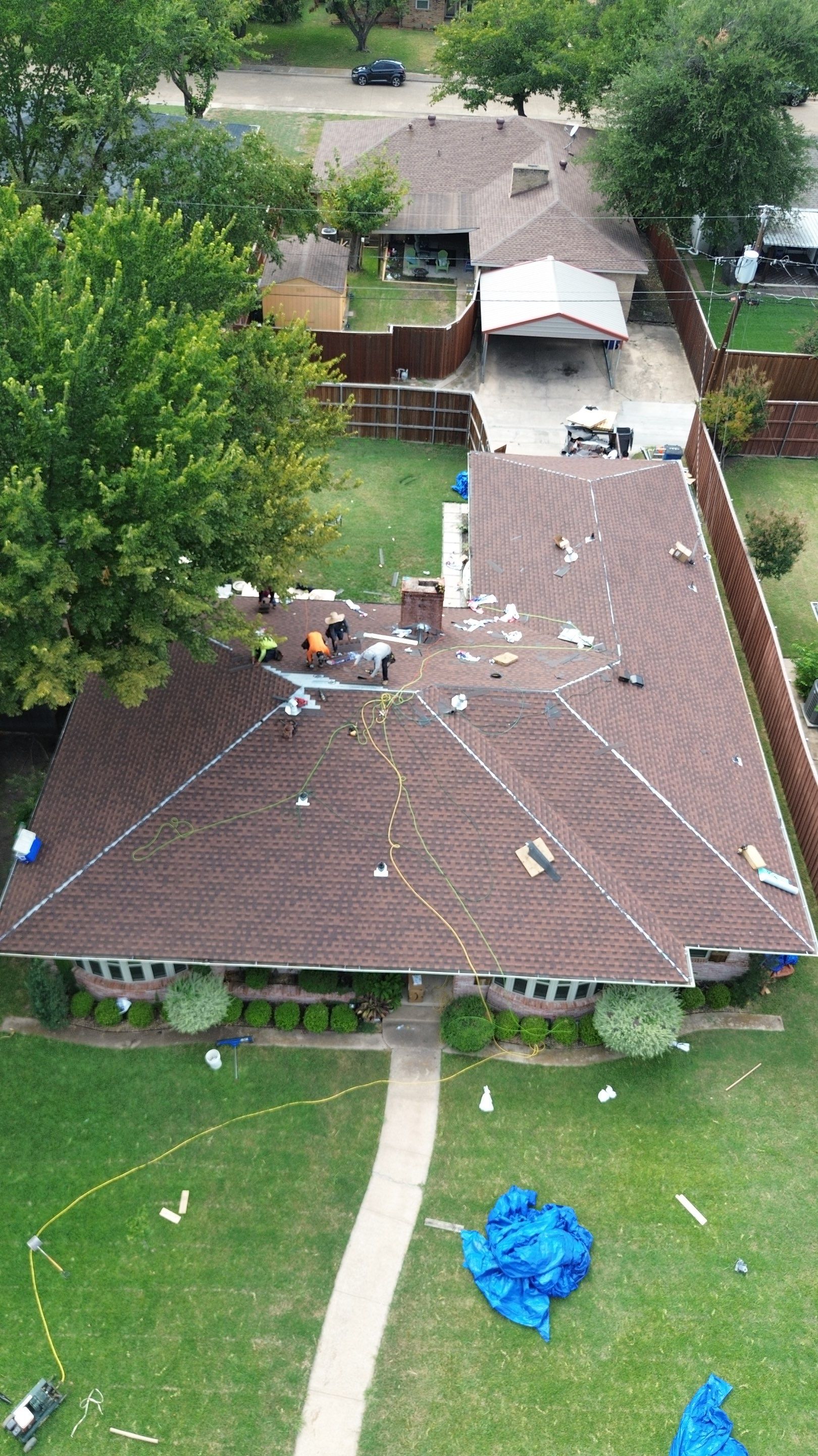 GAF Timberline HDZ - Hickory by Top Sun Roofing