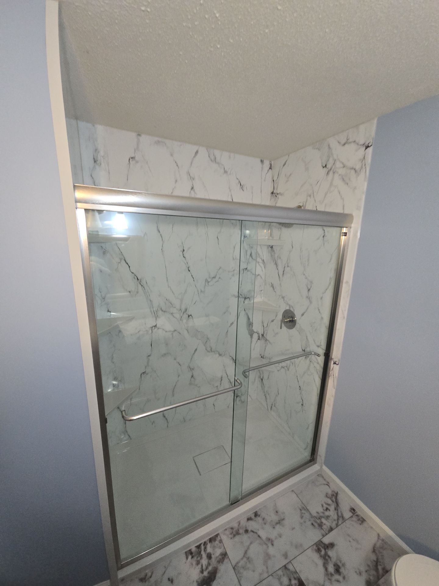 Bathroom Remodel using Acrylic by The Shower Company