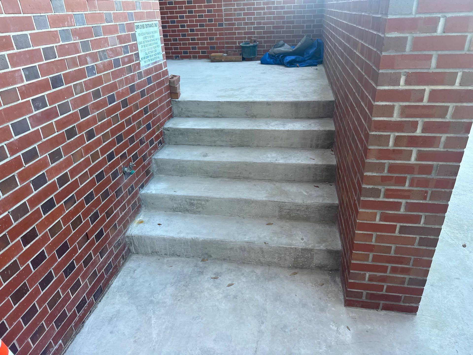 Lake Butler Courthouse in Lake Butler, FL in Pebble Beach by Cross Creek Concrete Coatings