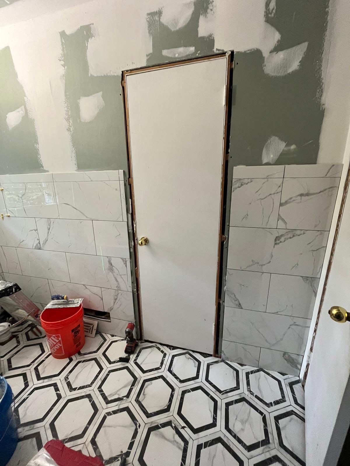 Bathroom Remodel using Tile by Home Concepts Construction