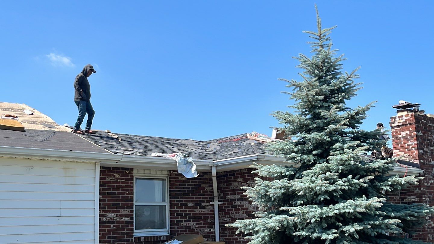 Residential Roofing Installation using GAF Timberline HDZ Charcoal by Nitro Roofing and Construction
