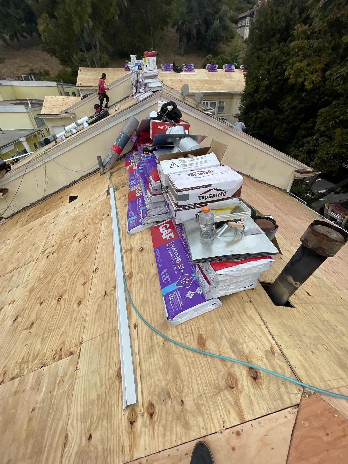 Roof Replacement at the Magic Castle Hotel- Los Angeles, CA 90028 by Epic Roof Replacement