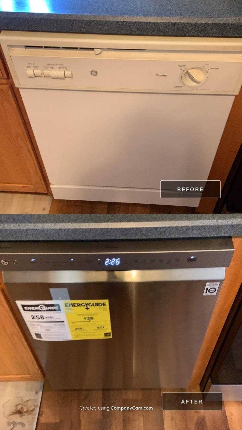 Appliance Installation using LG Dishwasher by A1 NERDY HOMES LLC
