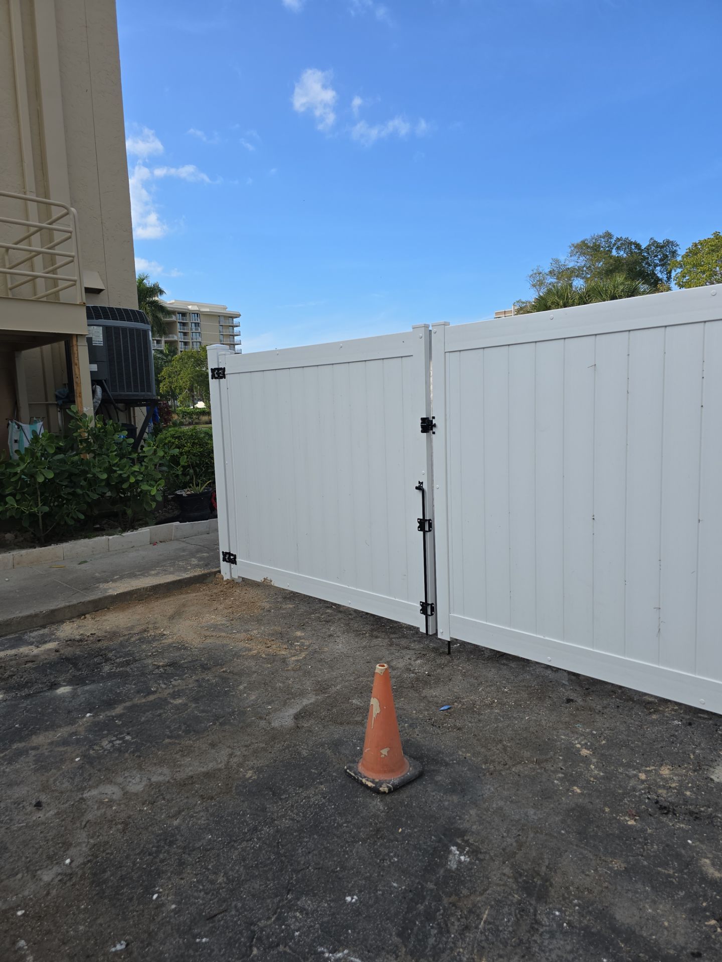 Dumpster Enclosure in Marco Island by True Fence LLC