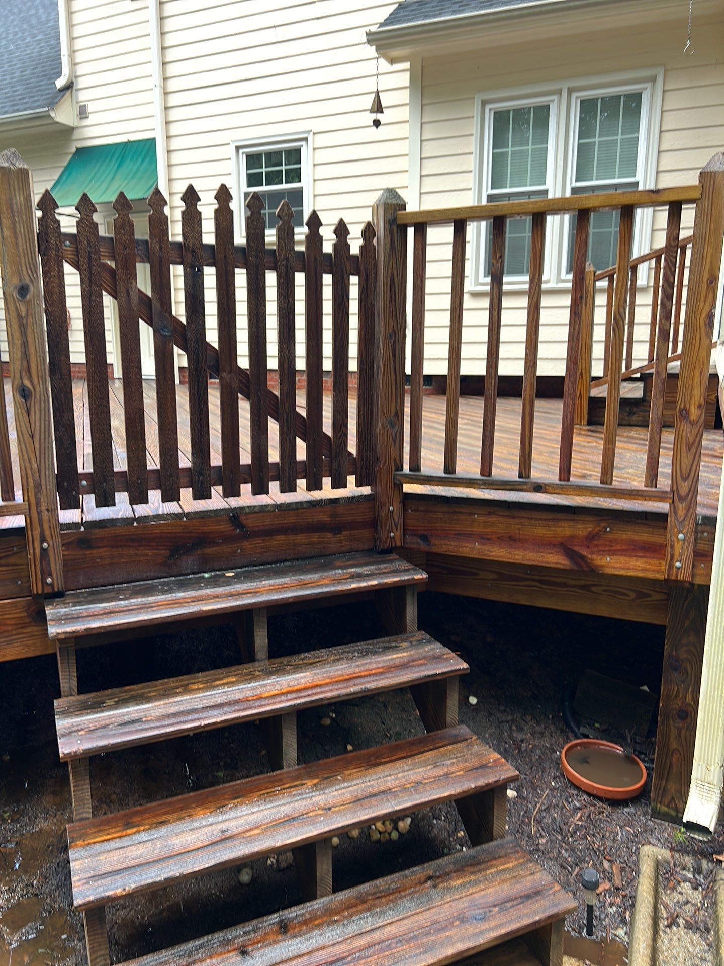 Pool Deck using Wood Sealant by DuraSeal