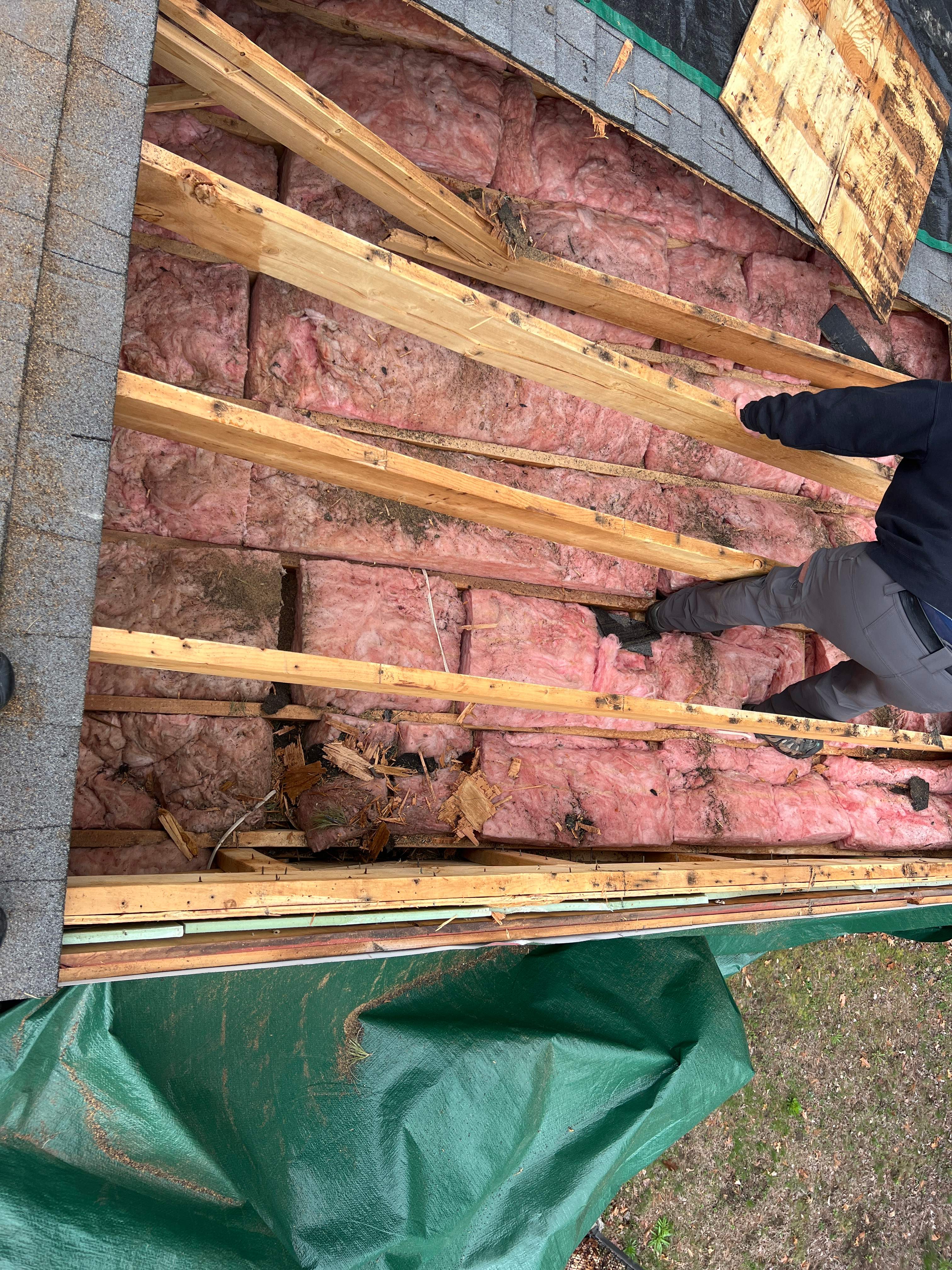 Tree Damage/Roof Repair by Chagnon Building & Remodeling LLC