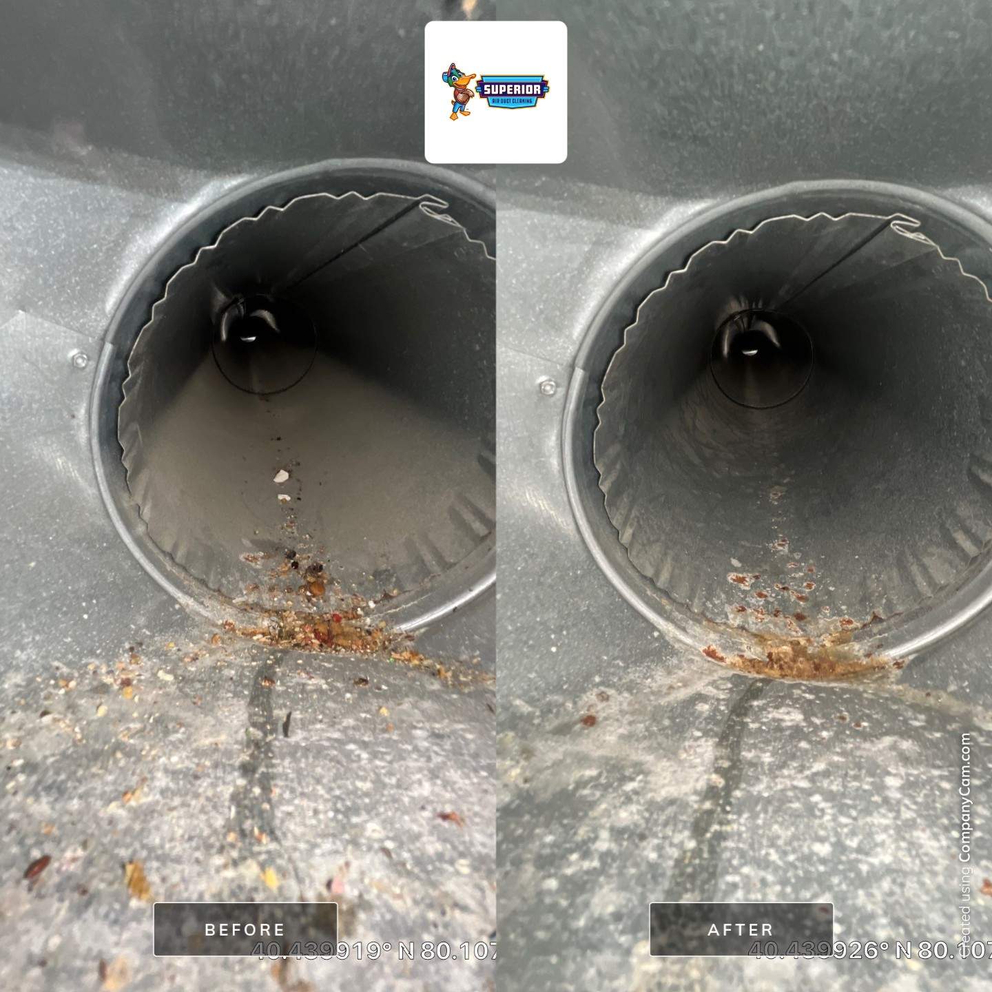 Air Duct Cleaning With a Vacuum Truck in Pittsburgh, PA by Superior Air Duct Cleaning