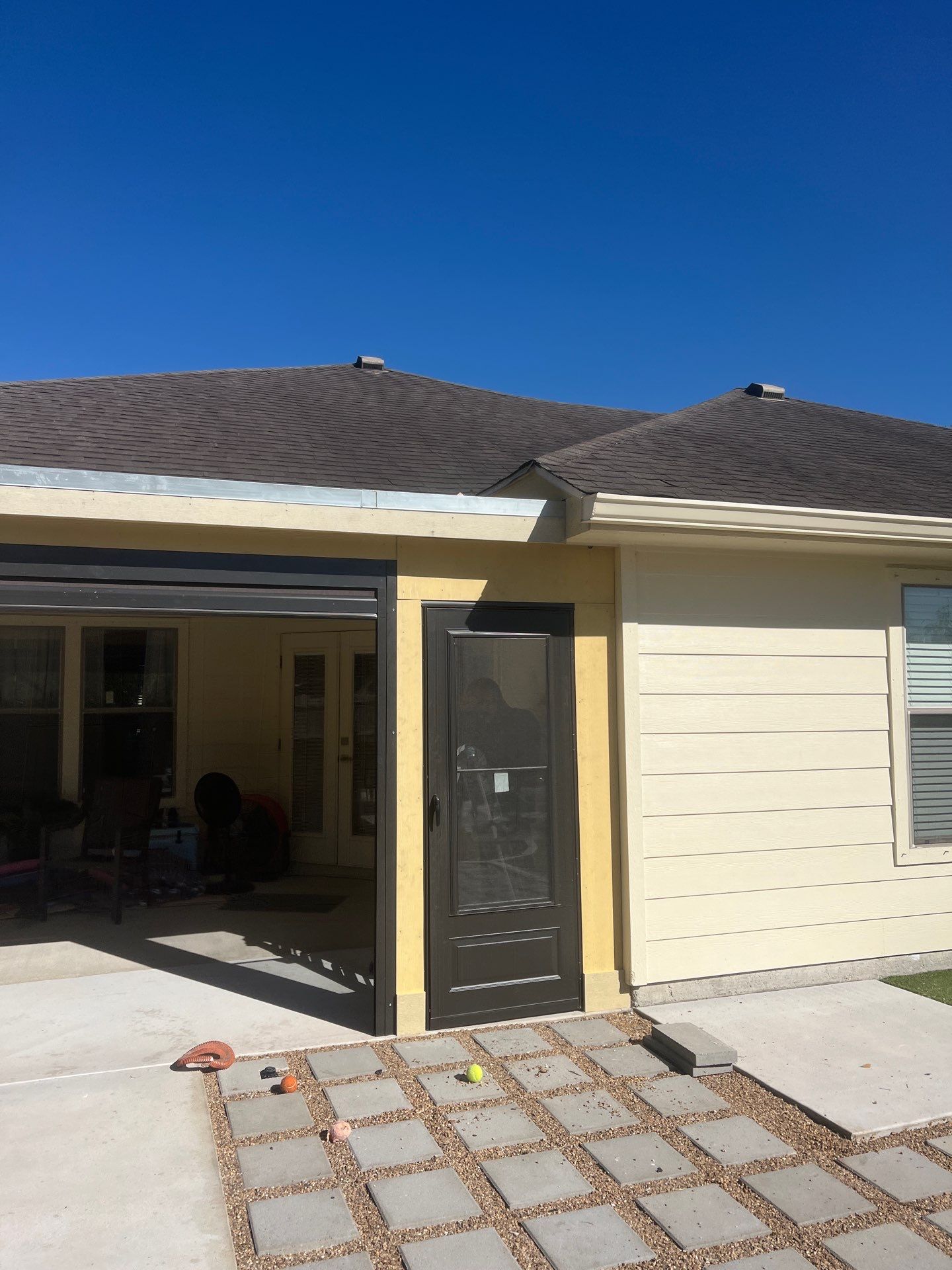 It Ain't Easy getting Shady  by Bayfront Roofing and Construction