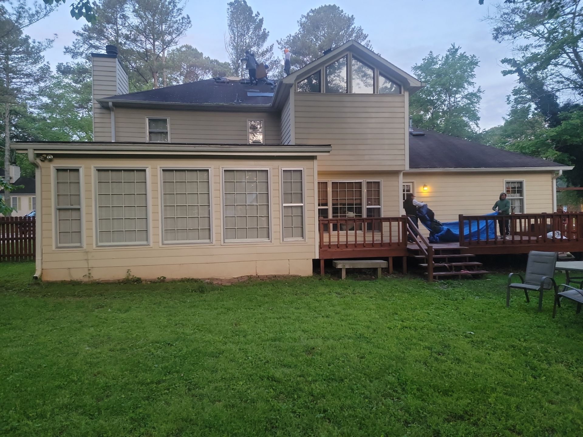 Residential Roof Replacement using Owens Corning by Inspector Roofing and Restoration