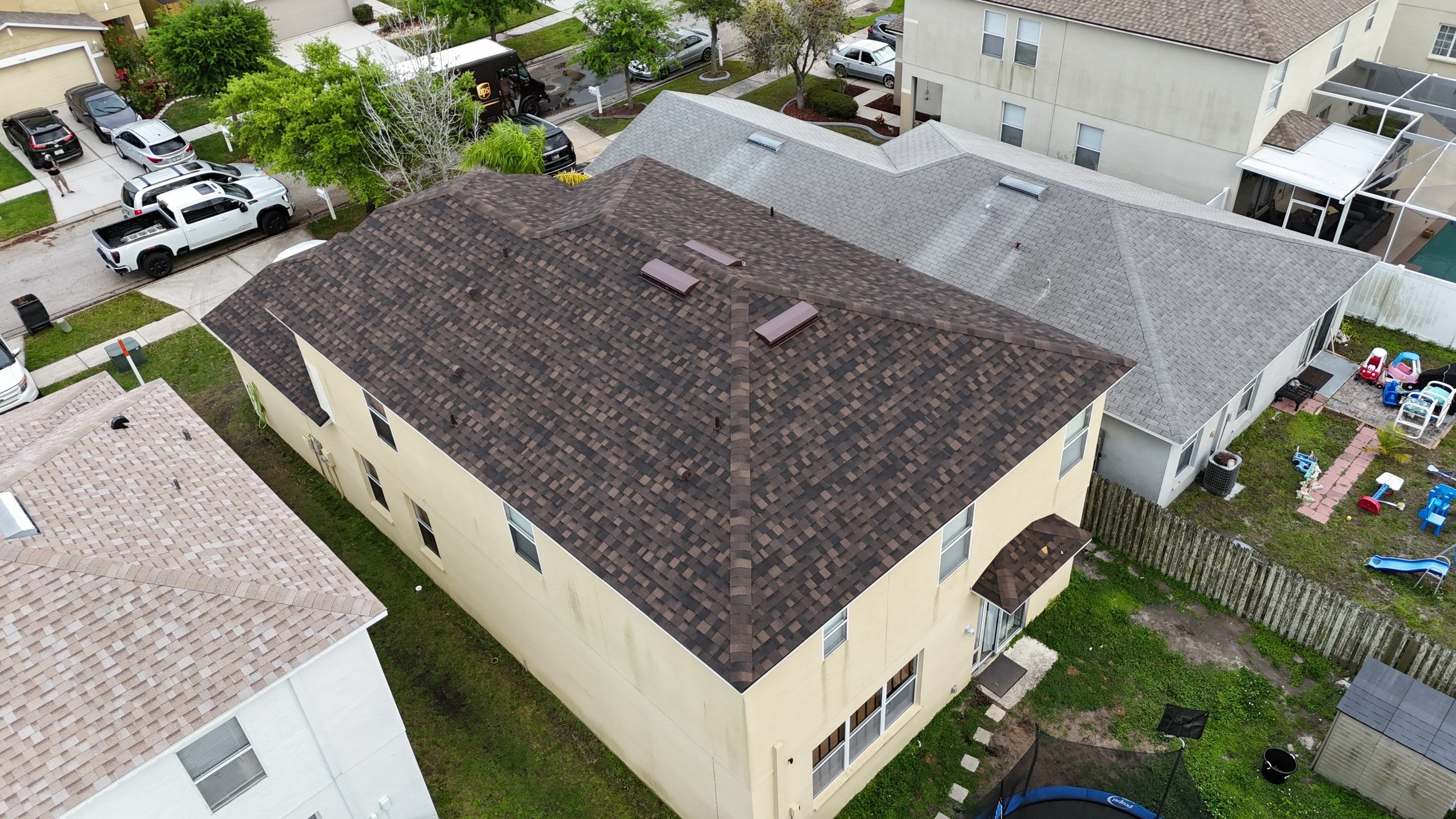 Roof Replacement in Gibsonton, FL by Steadfast Roofing 
