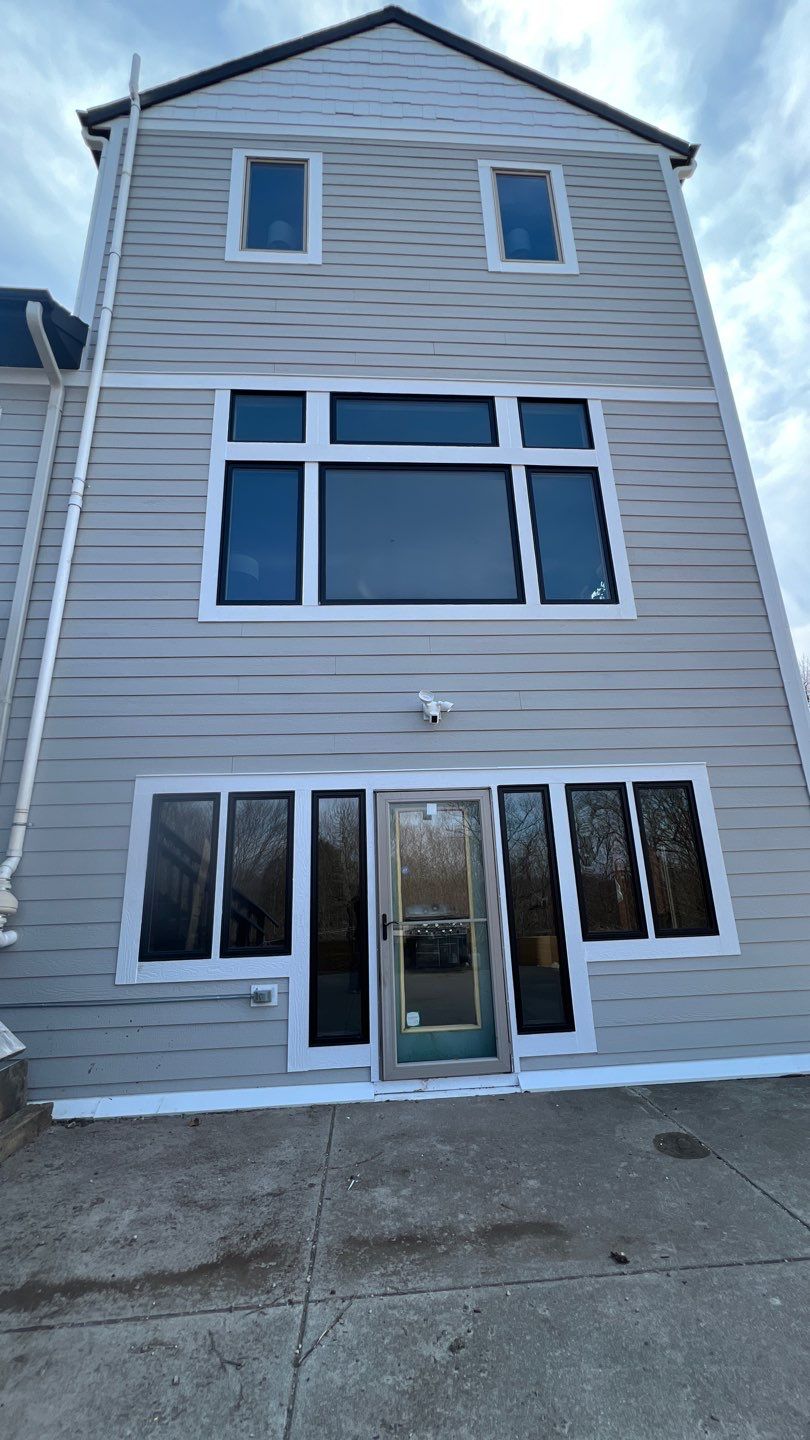 Siding Installation using LP Smart Siding by Total Restoration Services