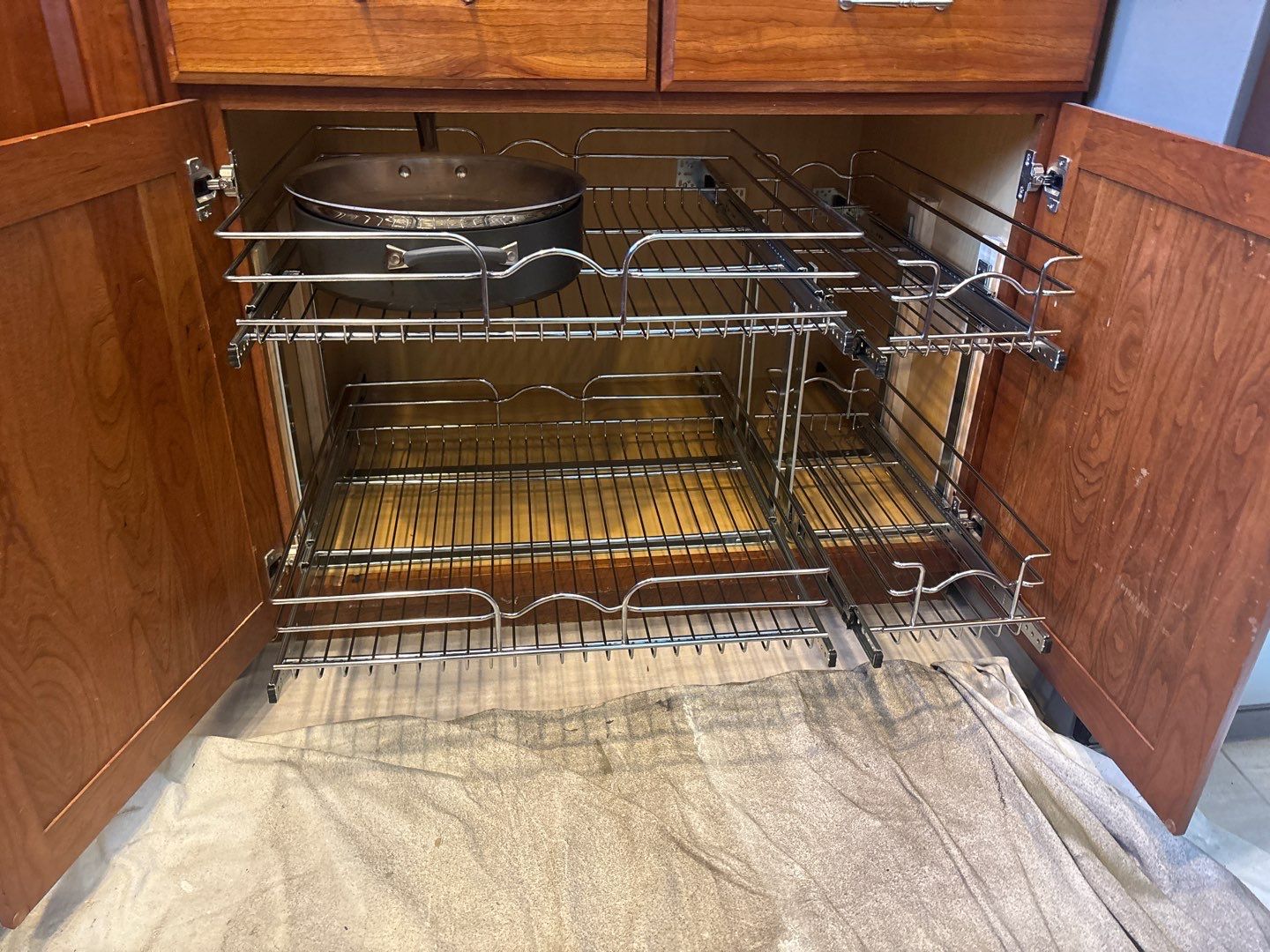 Cabinet Shelf Installation by Welter Home Services