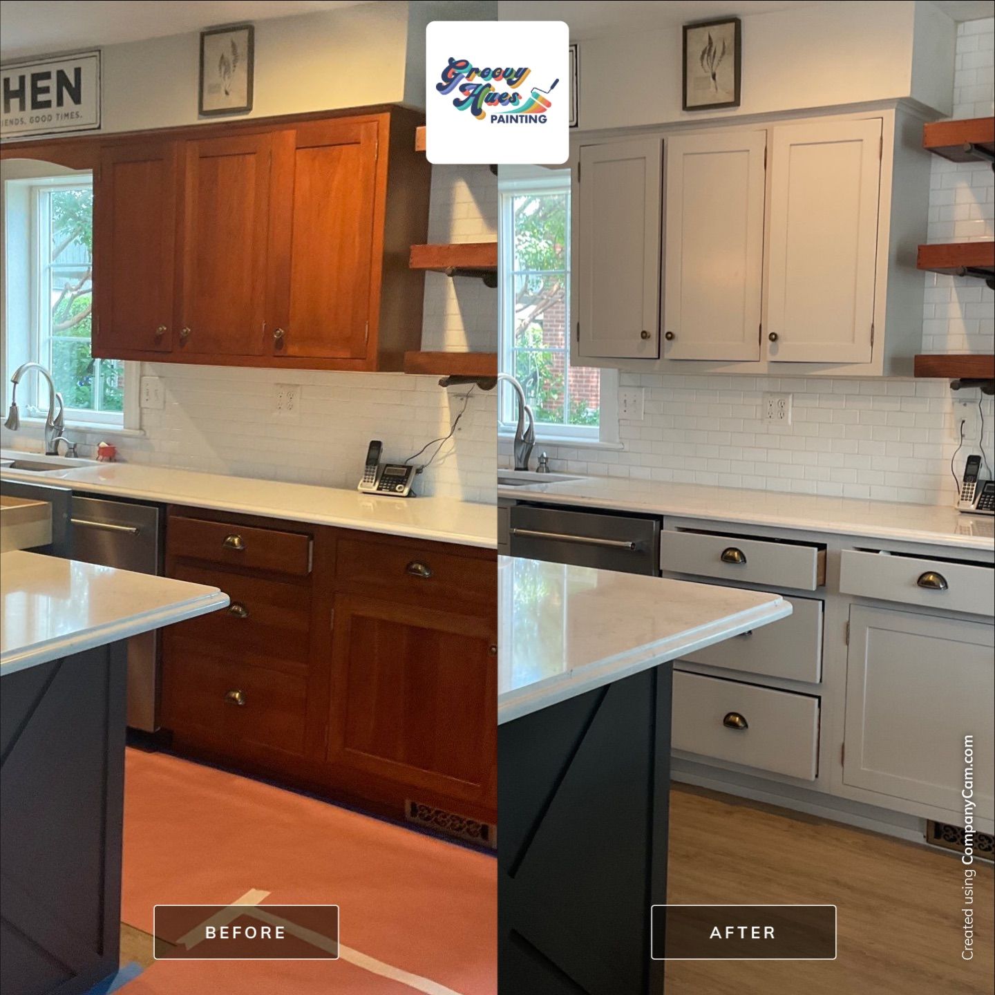 Cabinets in Malvern, PA by Groovy Hues