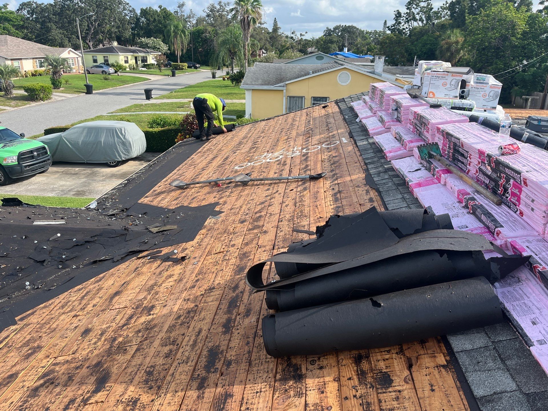 Project in St. Petersburg 33711 by Mitchell Roofing Company LLC 