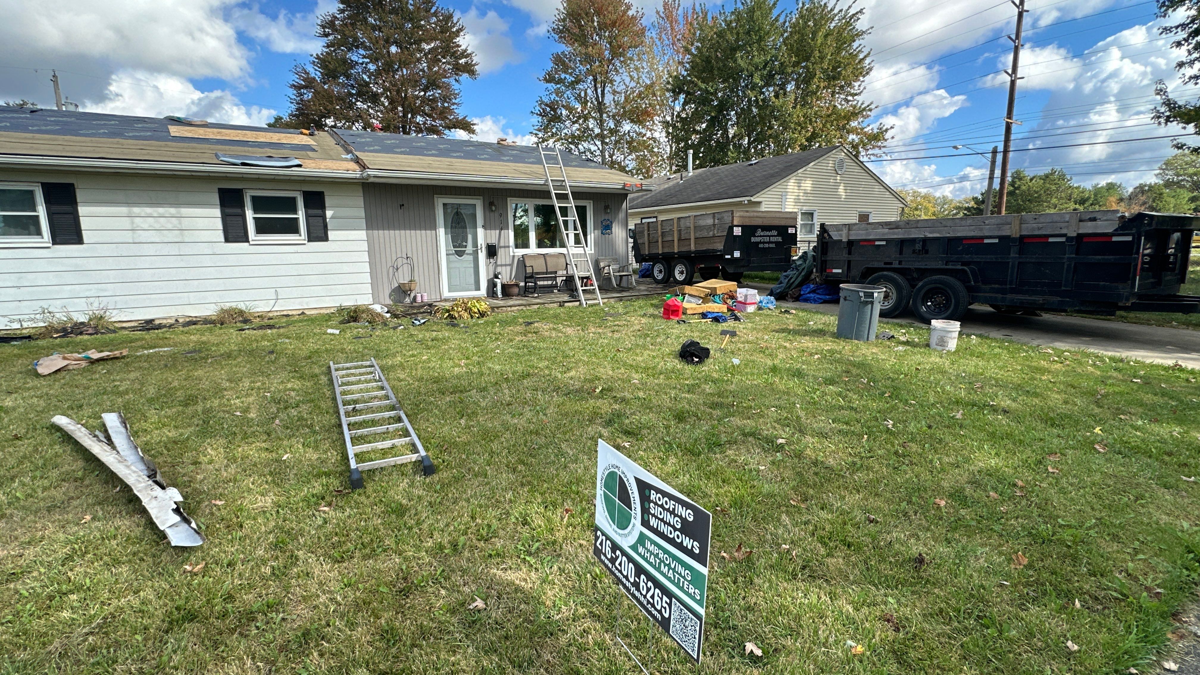 Roof Replacement by Homestyle in Elyria by Homestyle Home Improvements (HHI)