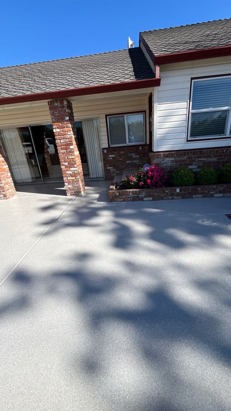 Outdoor Concrete Coating in Hughson by Lancaster Painting
