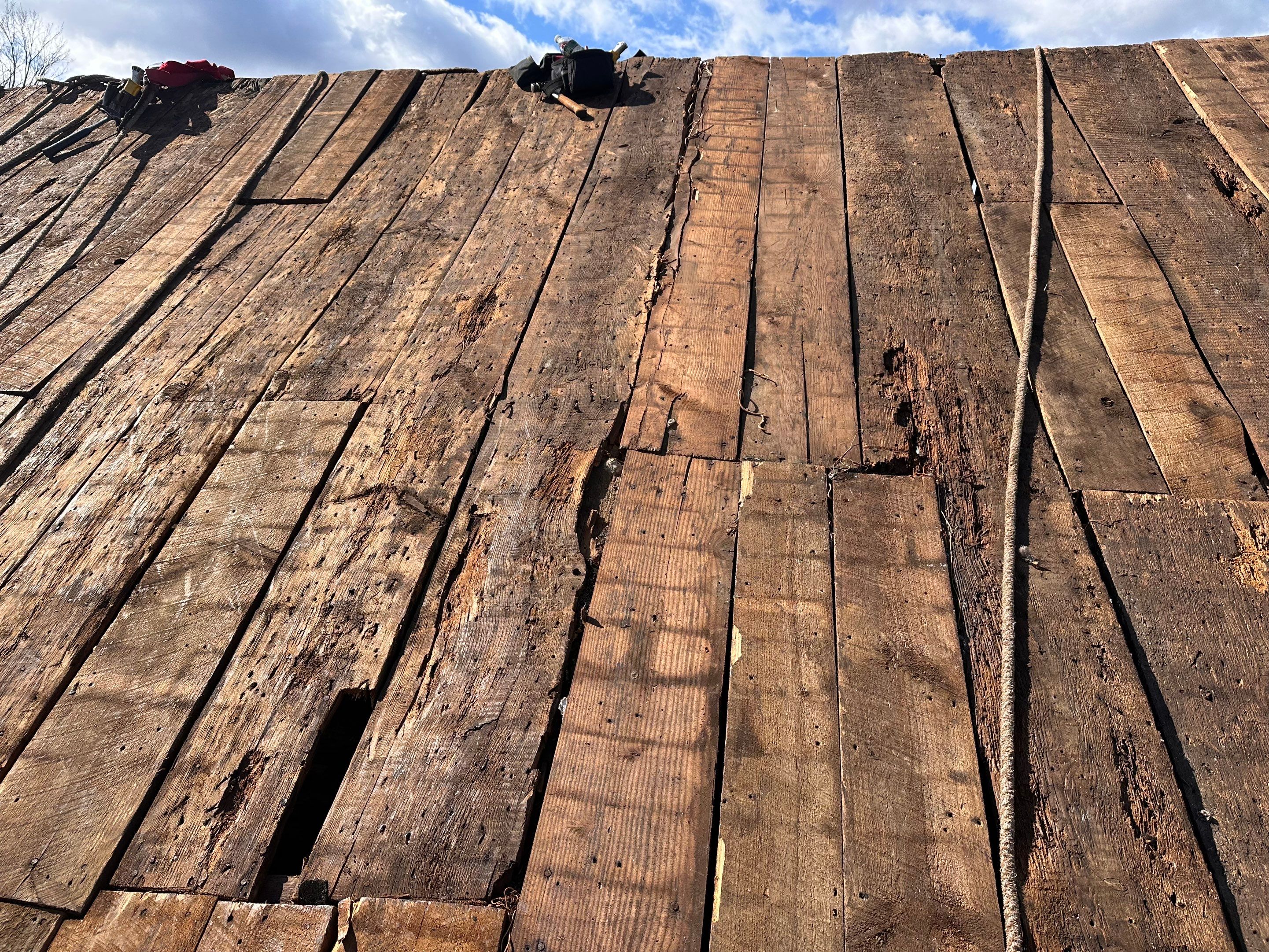 Barn in Derry, NH — this one came with some serious challenges. by Tall pine roofing
