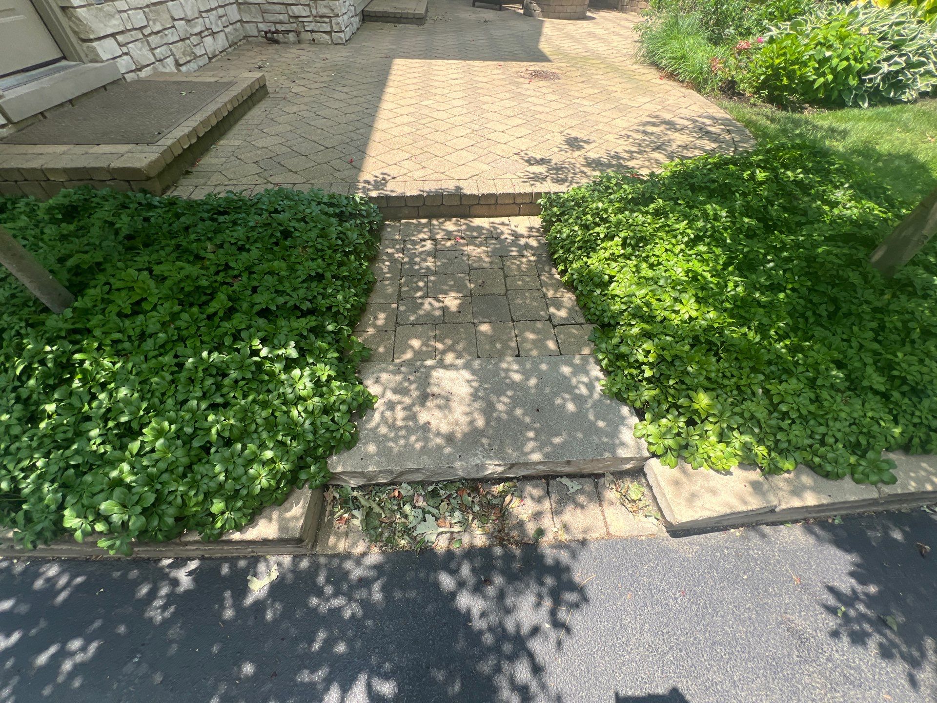 Brick paver clean, sand and seal.  using surebond SB-8700 by Northern Power Washing LLC.
