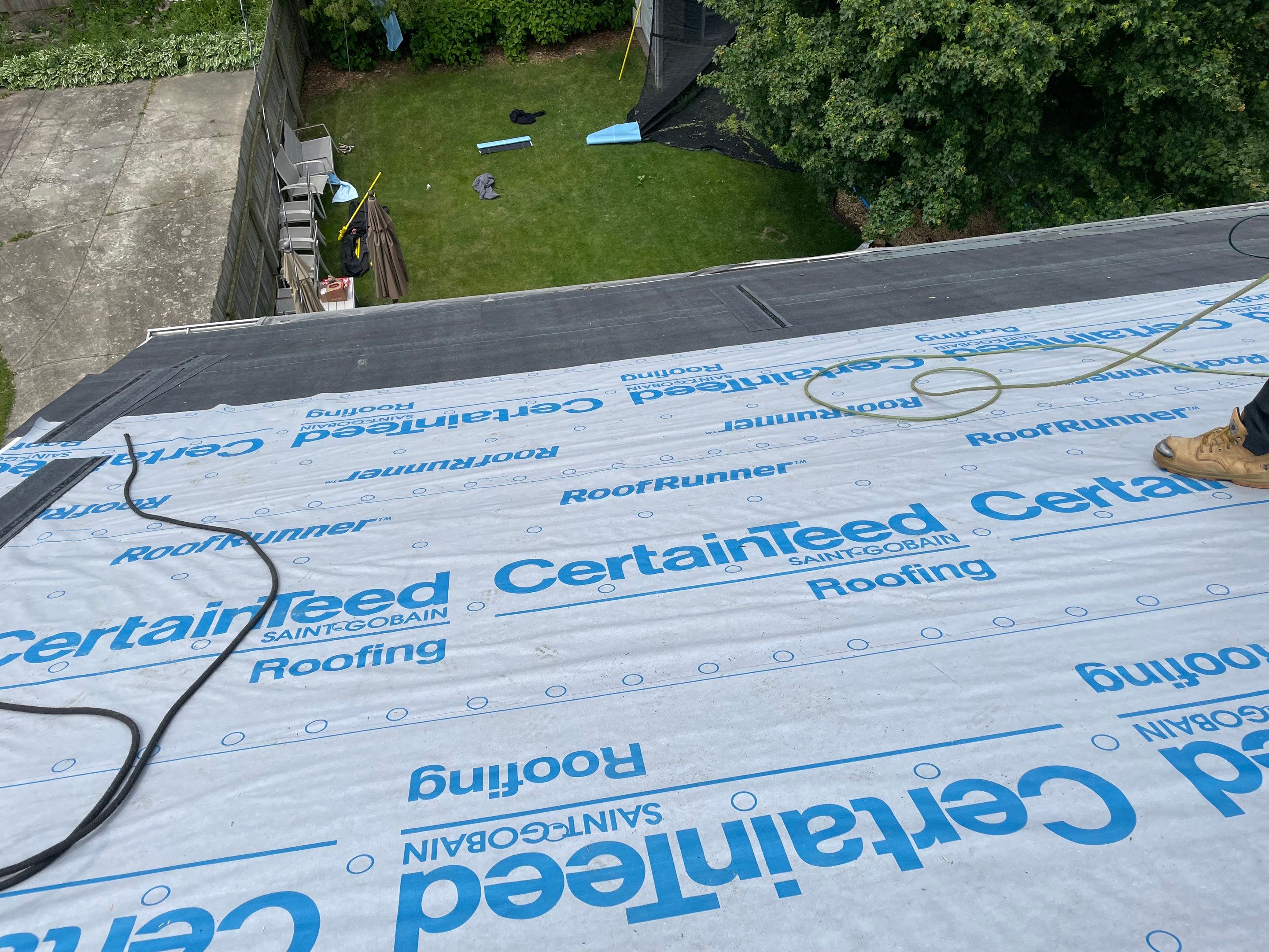 Project in Berkley by Eave Roofing