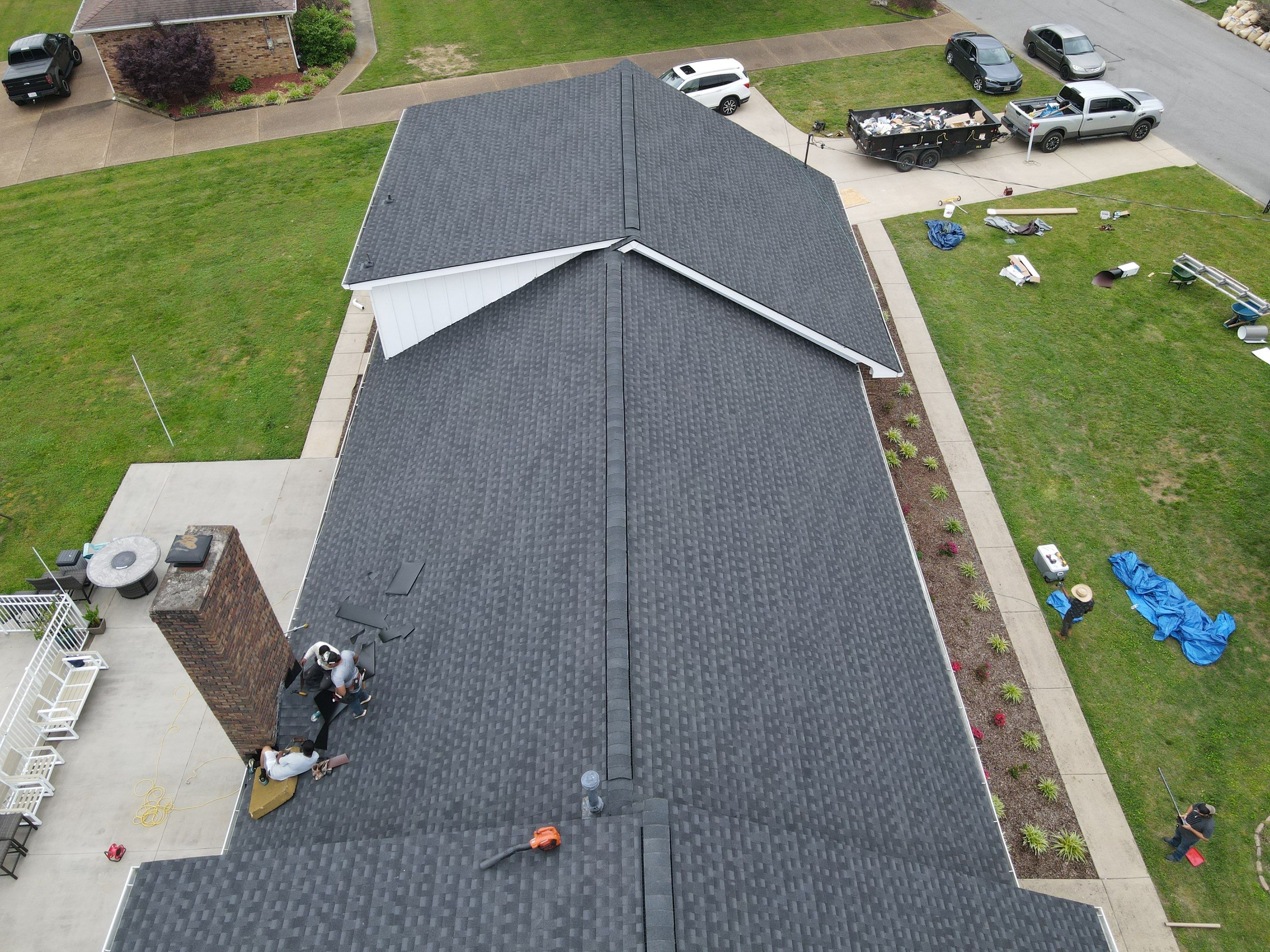 Residential Roofing Installation using GAF Timberline HDZ by Undersun Roofing 