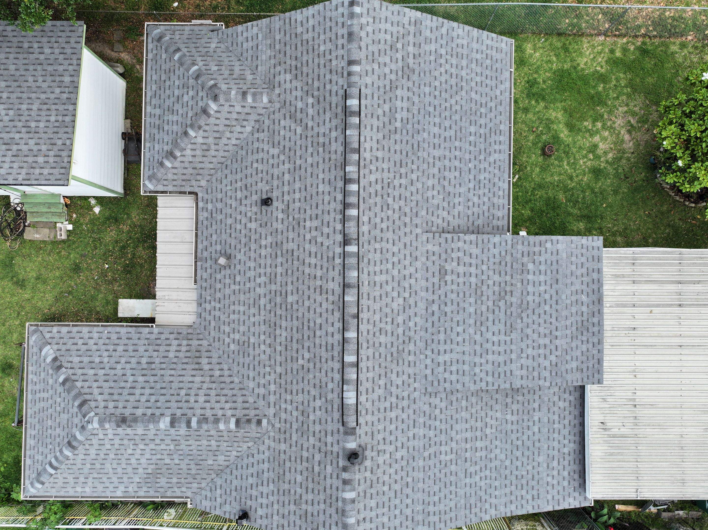 Aging Roof Renewed with Architectural Shingles — Houston, TX by PL Roofing & SB Roofing, LLC.