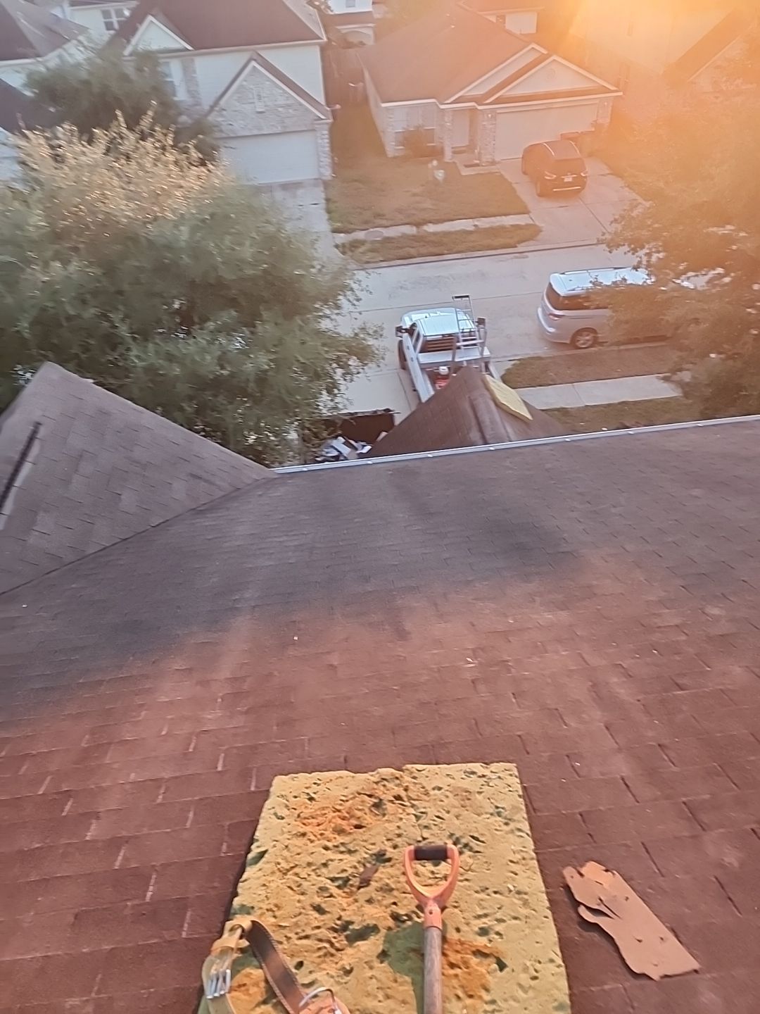 Residential Roofing Installation using Owen's Corning Duration (Lifetime) Shingles by Roof Repair Company