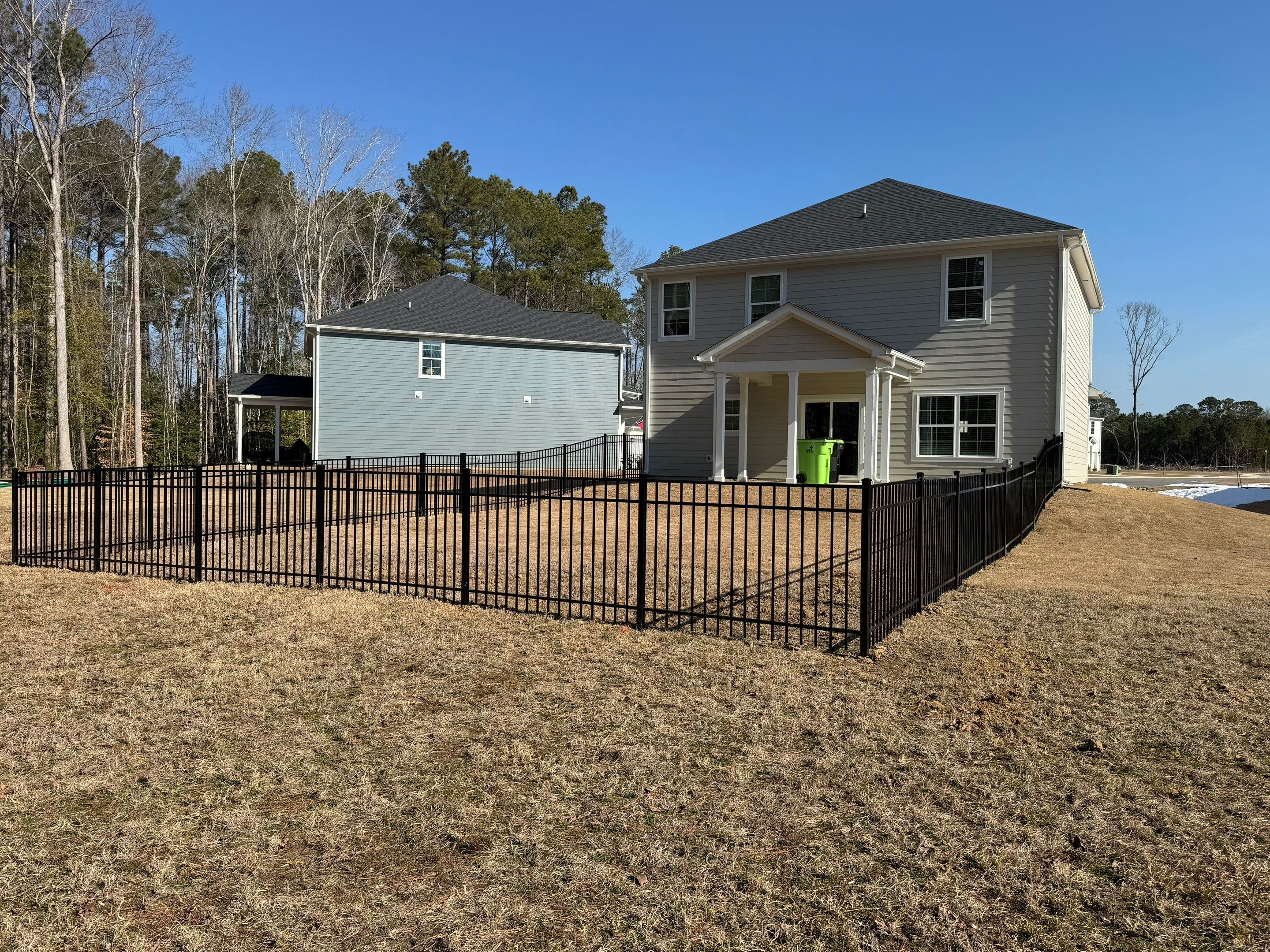 Project in New Bern by Superior Fence and Rail