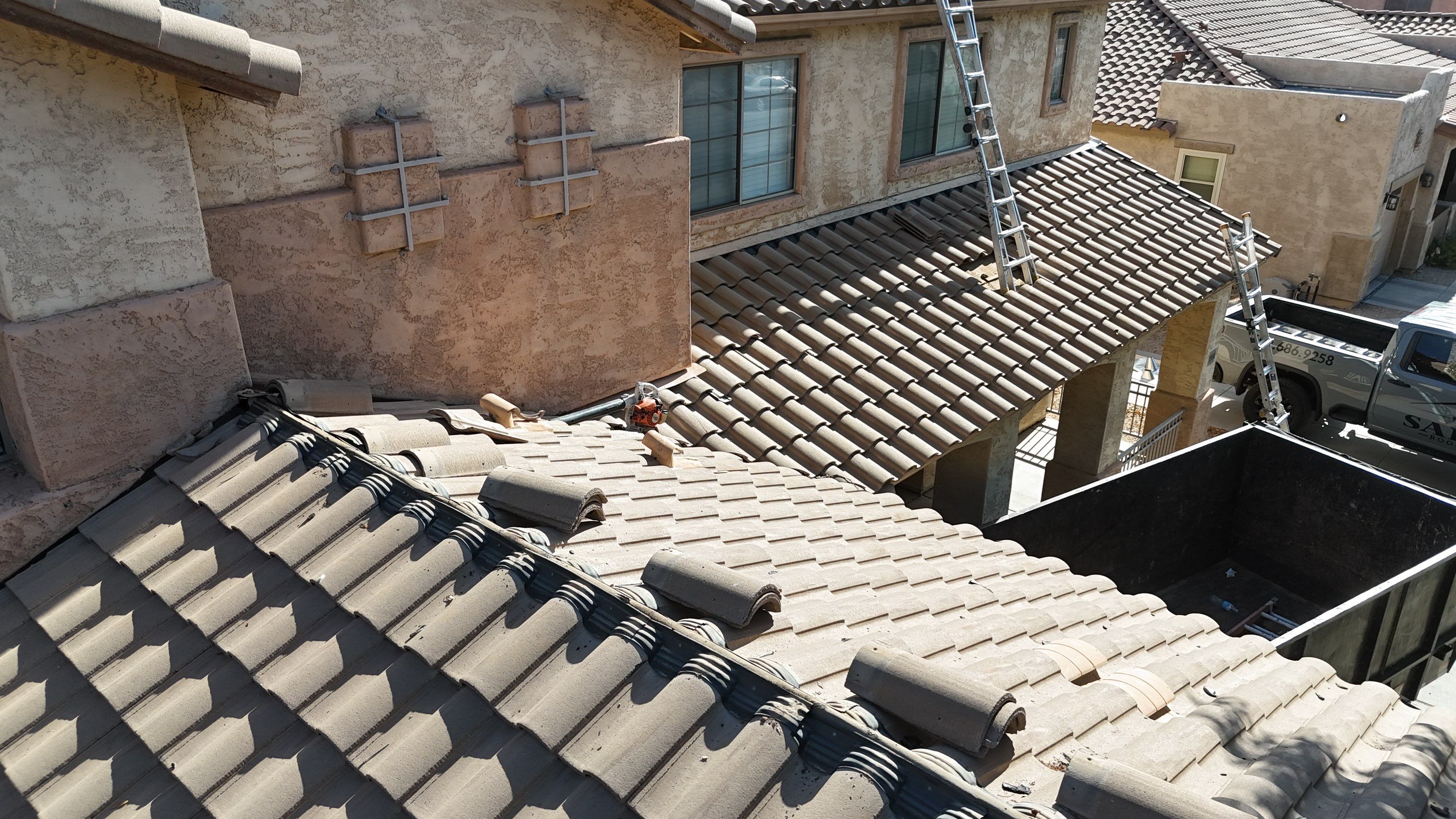 Project in Queen Creek, AZ by Saint Roofing