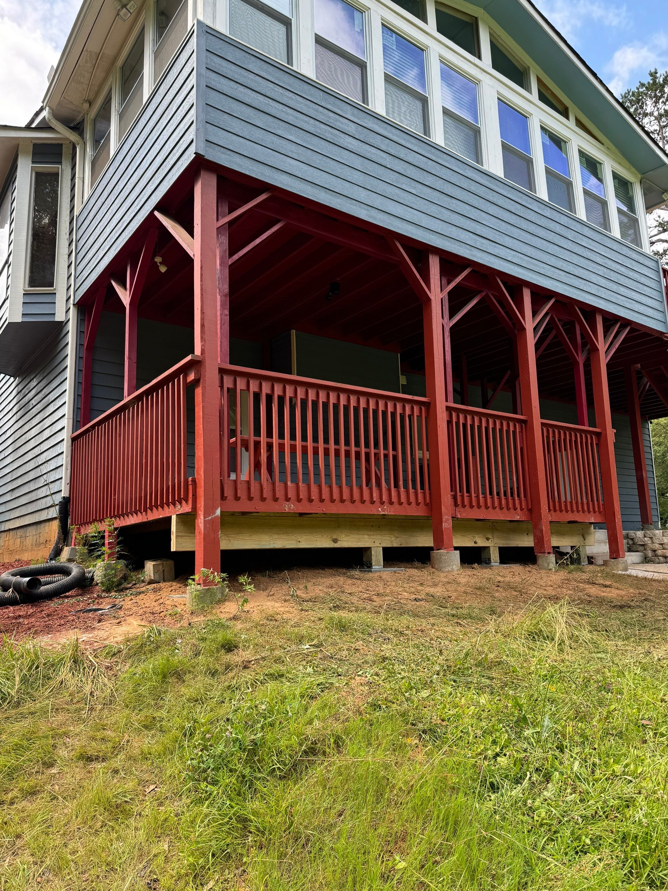 Multi-Level Deck Refinishing and Wood Staining in Duluth by Swift Home Renovations