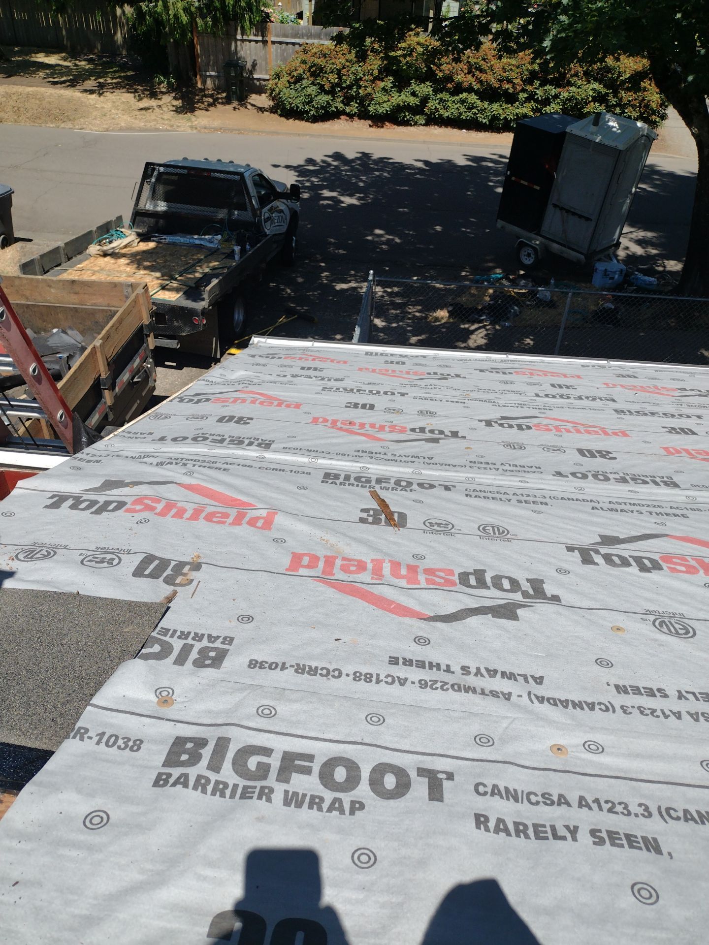 Residential Roofing Installation using IKO Dynasty (Color: Granite Black) by Orezona Building & Roofing Company, Inc.
