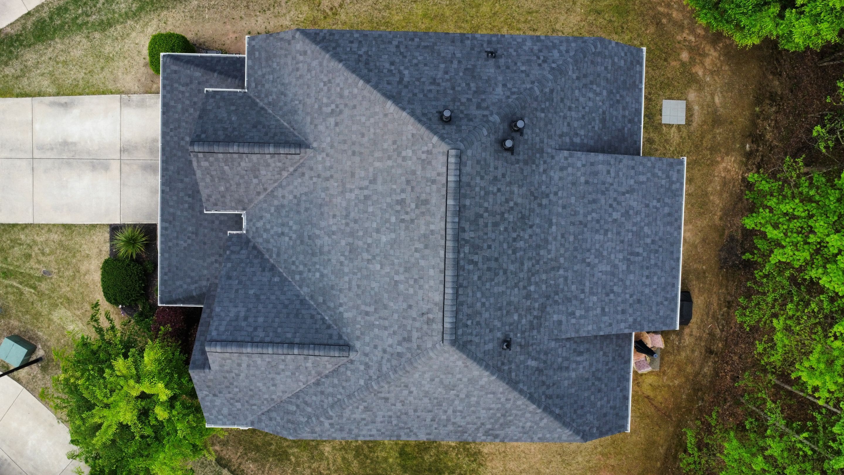Cumming, GA Roof Replacement CertainTeed Landmark Charcoal by Reset Roofing