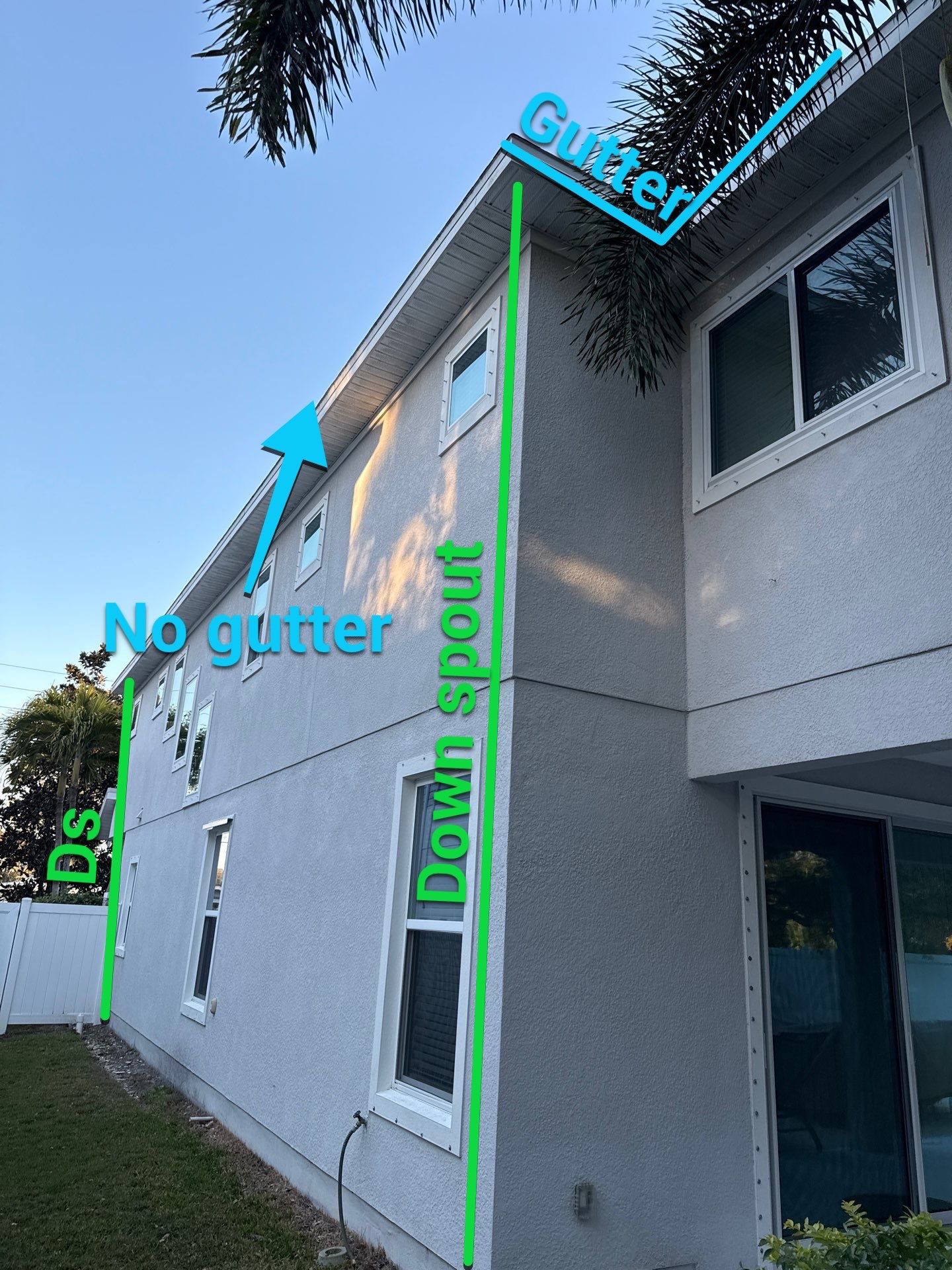 White K Style Seamless Gutters using 6 Inch Seamless Gutters in Sarasota FL by Gutter Professors