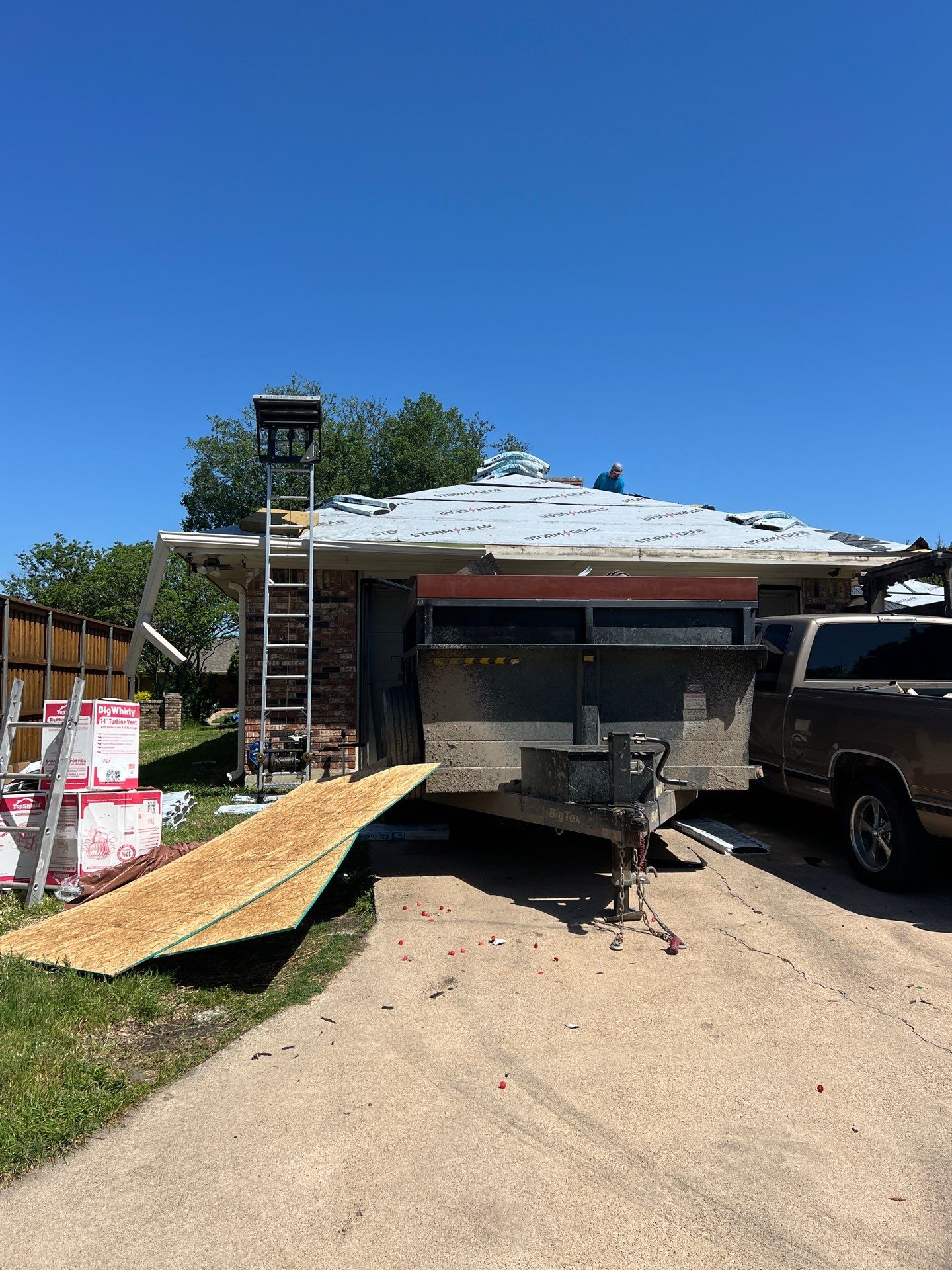 Project in Richardson by Rhino Roofing and General Contracting, LLC