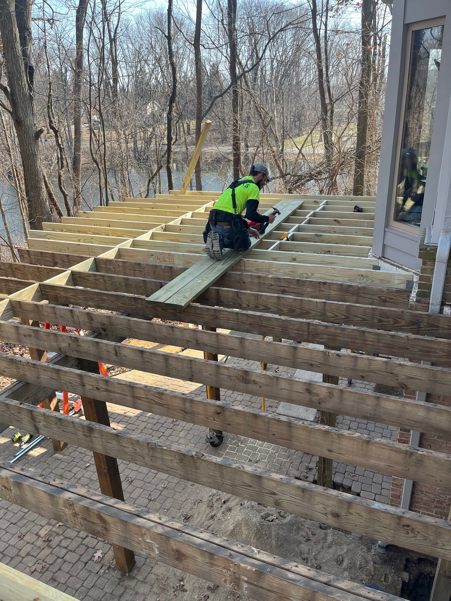 New Deck Build by Clark Builders LLC