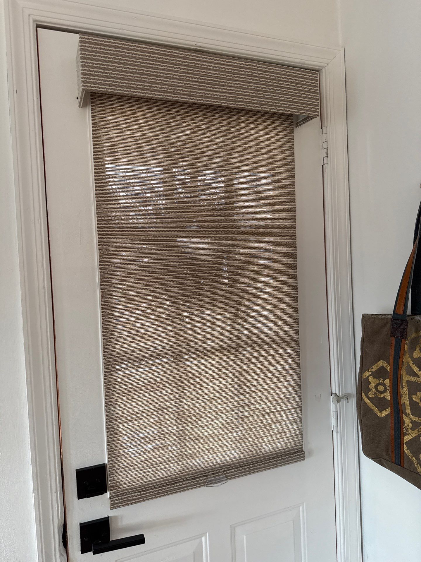 Roller Shade Installation in Severna Park by Southern Maryland Custom Blinds