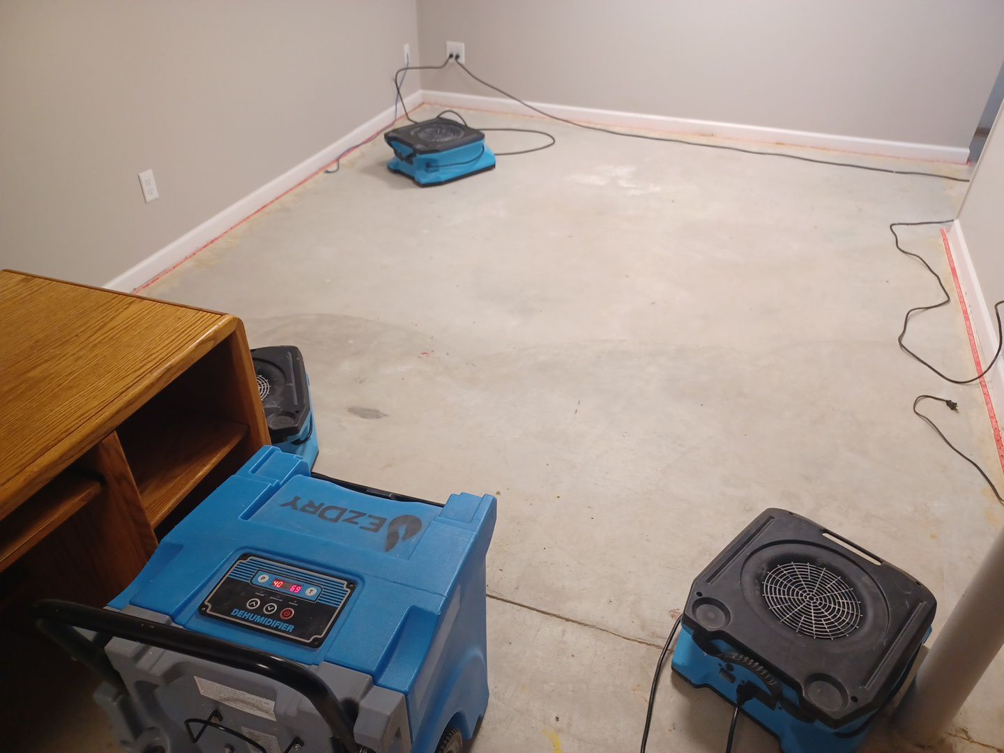 Project in South Lyon by EzDry Water Mitigation & Property Restoration