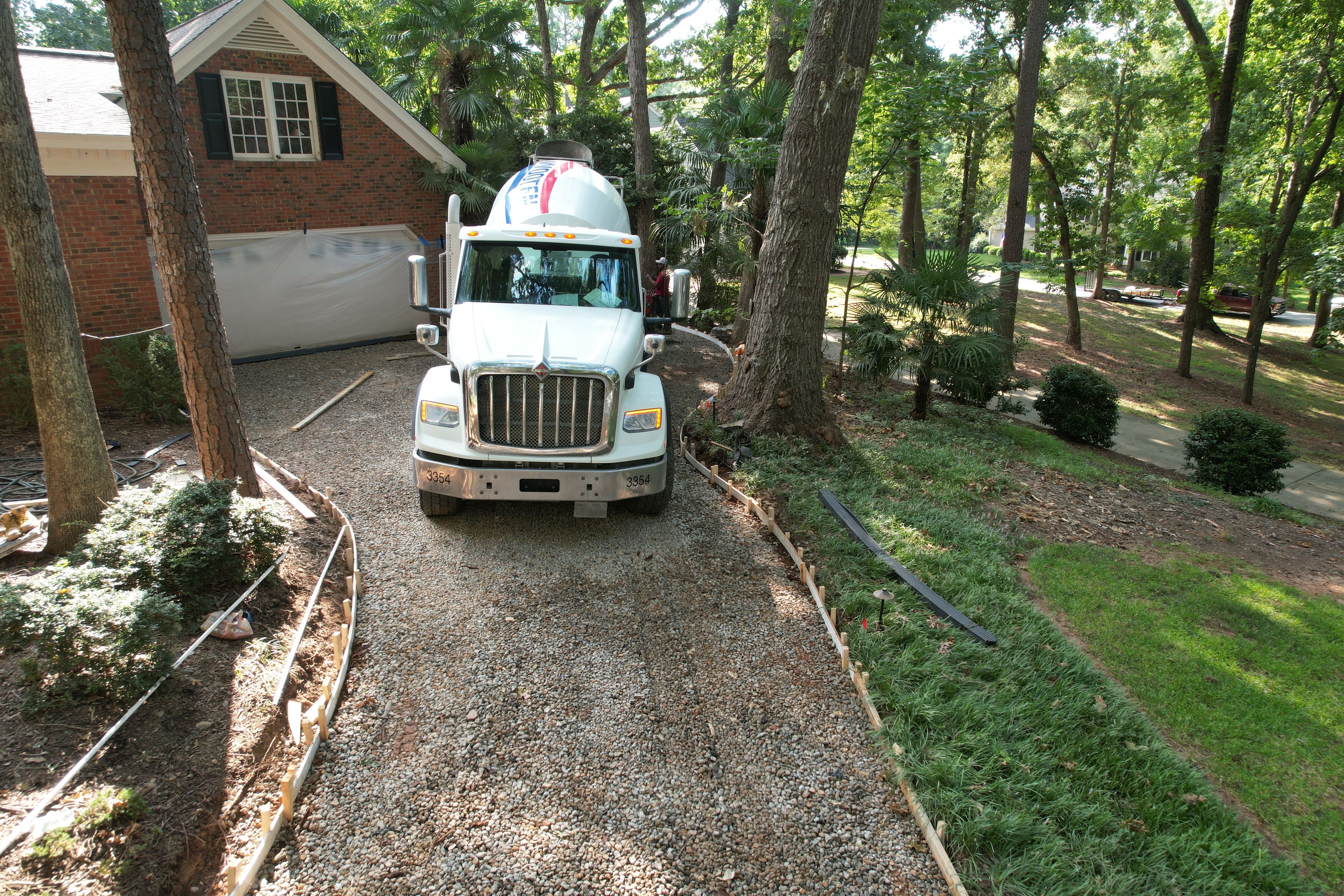 Driveway Replacement by Paragon Contracting